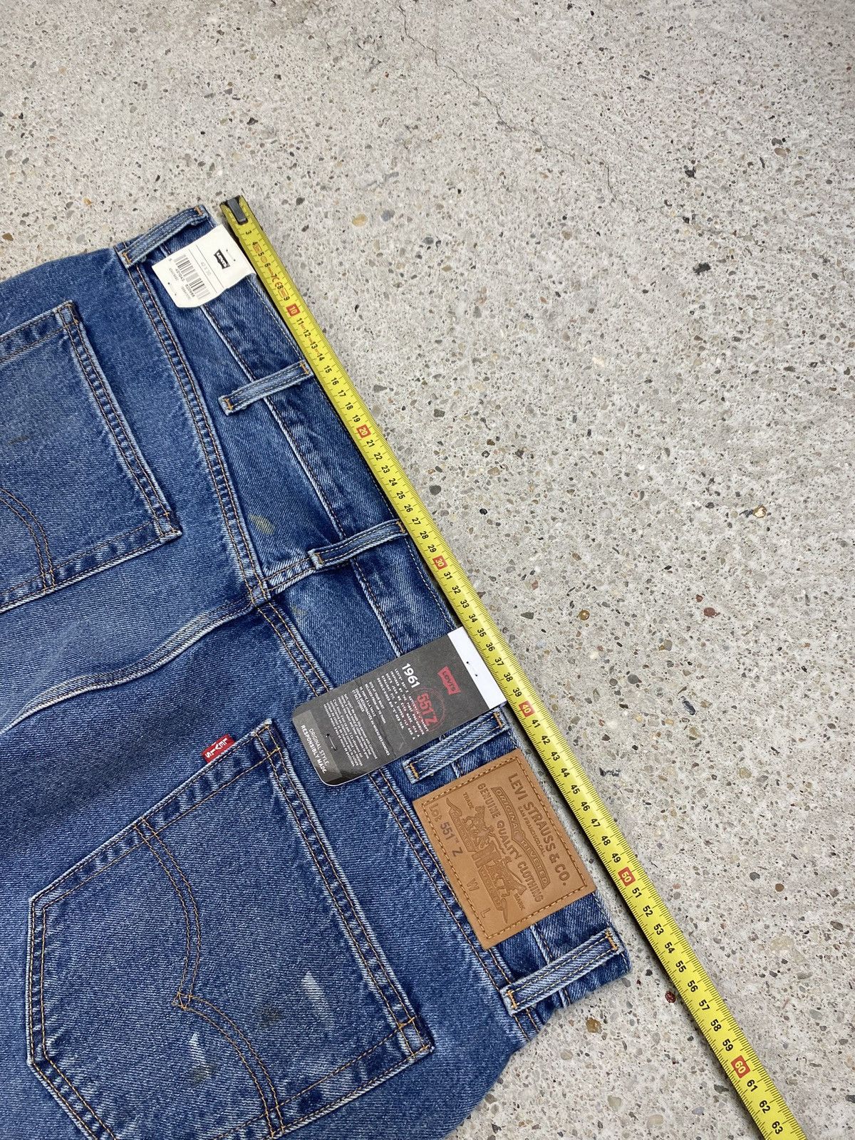 Levi's Vintage Clothing Levis 551 new with tags jeans paint trashed 1961 Size US 42 / EU 58 - 13 Thumbnail