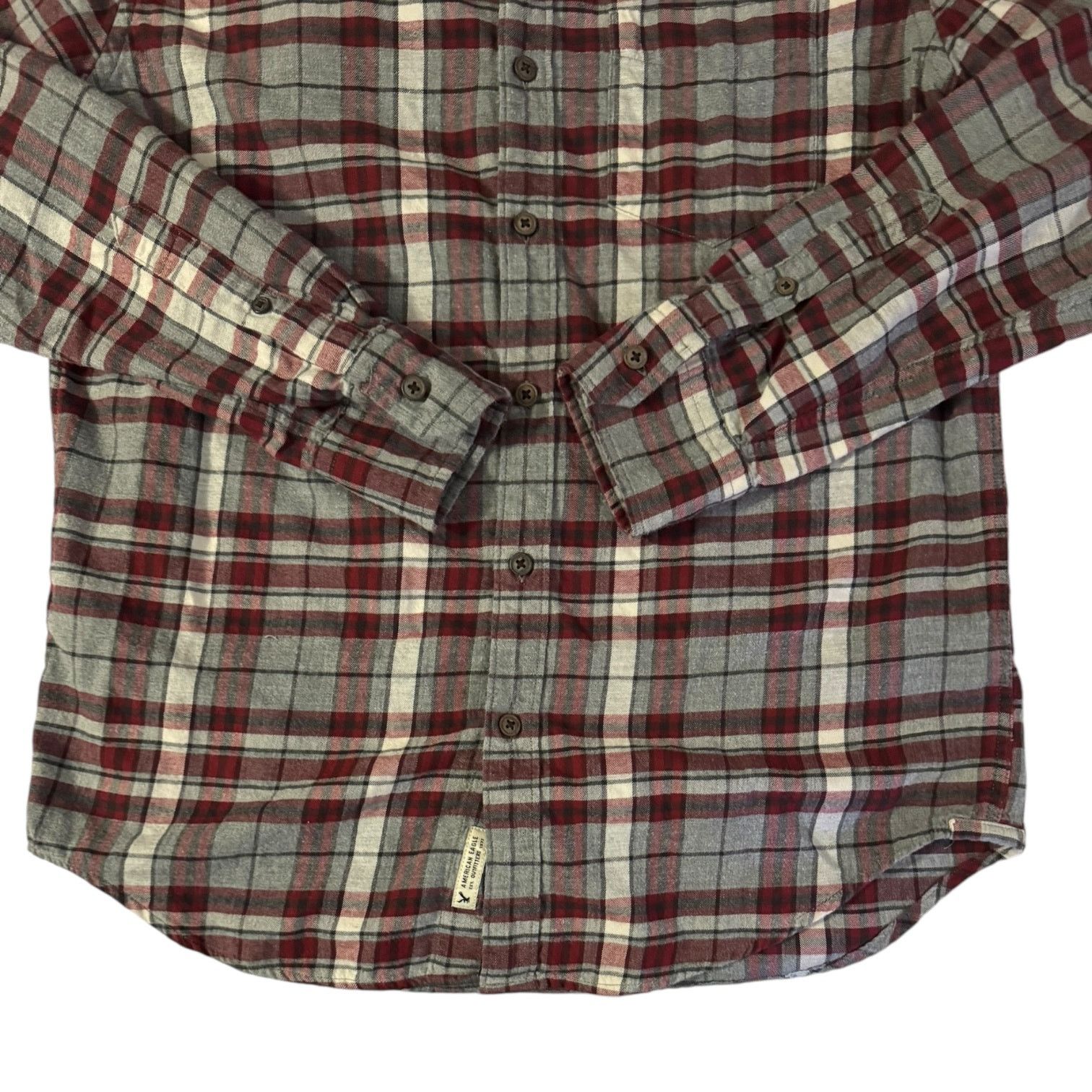 American Eagle Outfitters American Eagle Seriously Soft Flannel Button Down Small Size US S / EU 44-46 / 1 - 6 Thumbnail