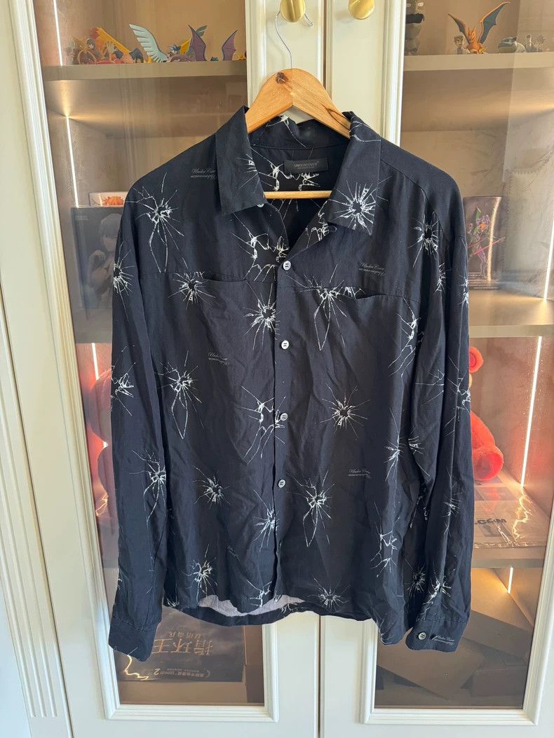 Undercover Undercover 20ss Glass Broken Shirt 2505-Nextarrow Size US XL / EU 56 / 4 - 1 Thumbnail