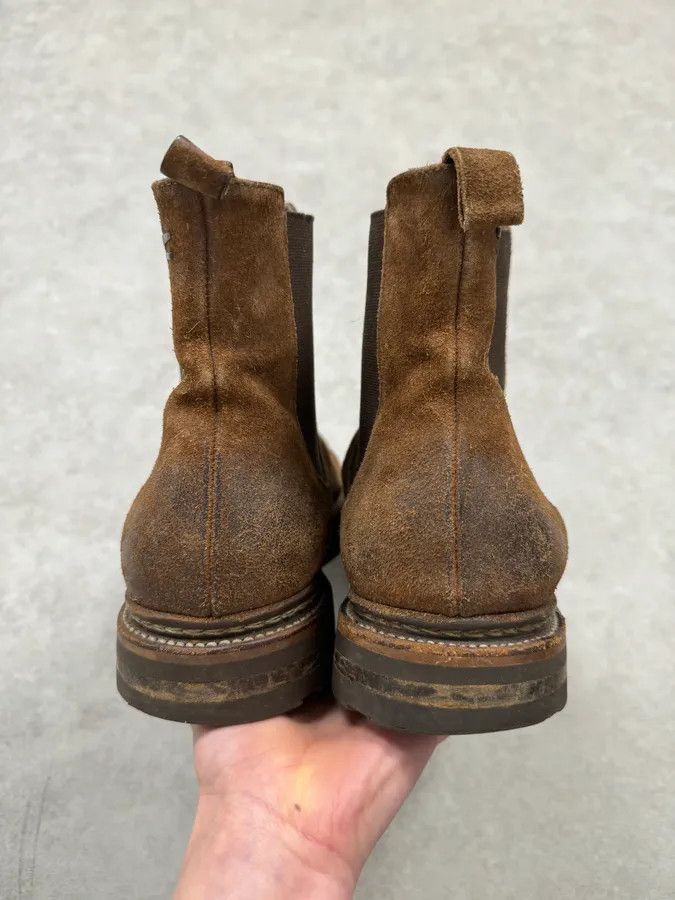 The Last Conspiracy The Last Conspiracy Brown Suede Chelsea Leather Boots Size US 10 / EU 43 - 8 Thumbnail