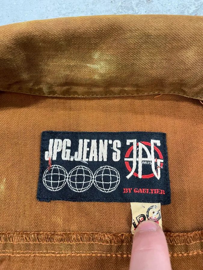 Jean Paul Gaultier Jean Paul Gaultier vintage Tie Dye Denim Jacket Size M / US 6-8 / IT 42-44 - 8 Thumbnail