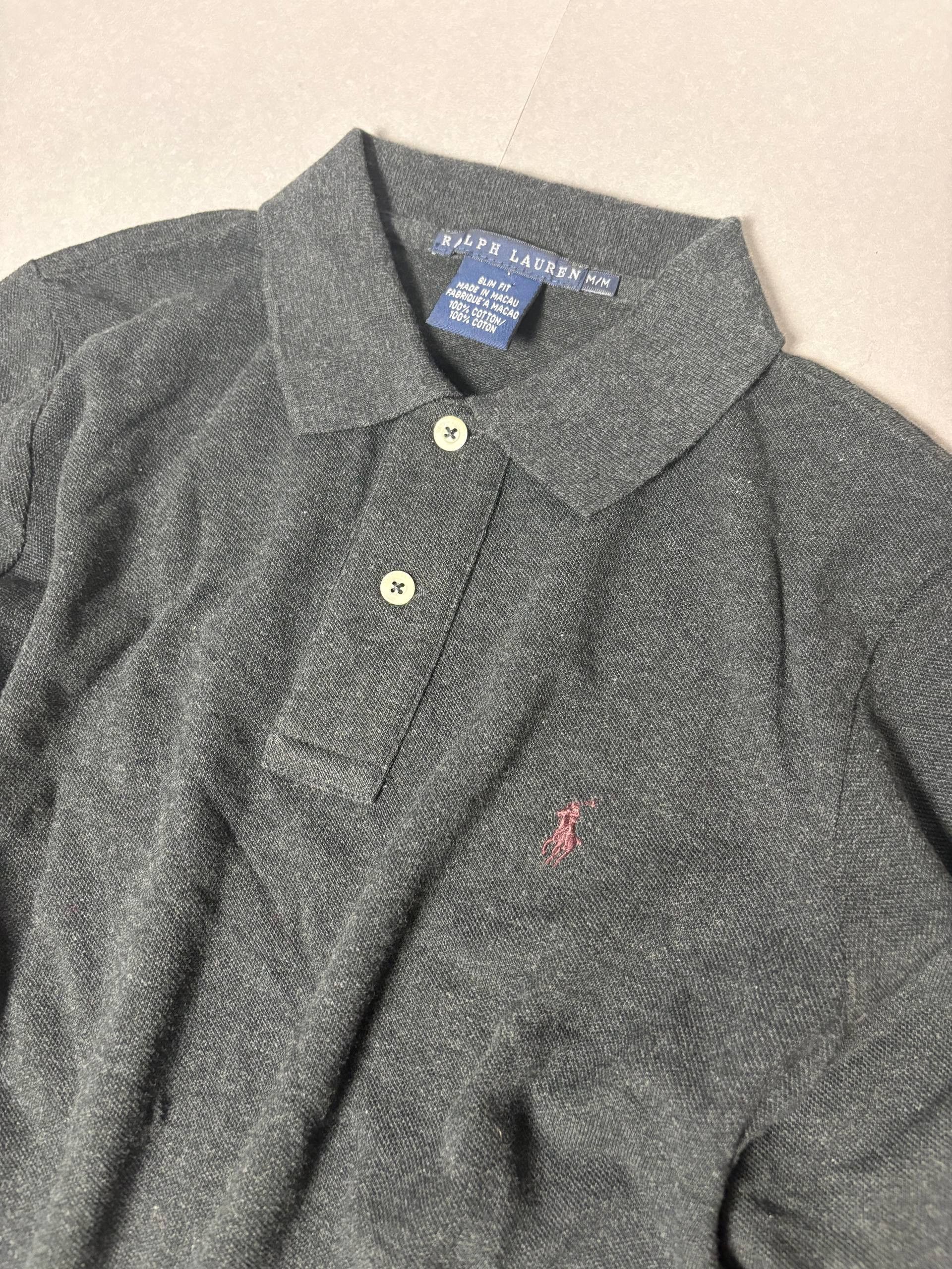 Polo Ralph Lauren Women’s Vintage Long Sleeve Ralph Lauren Polo T-Shirt Size M / US 6-8 / IT 42-44 - 2 Thumbnail