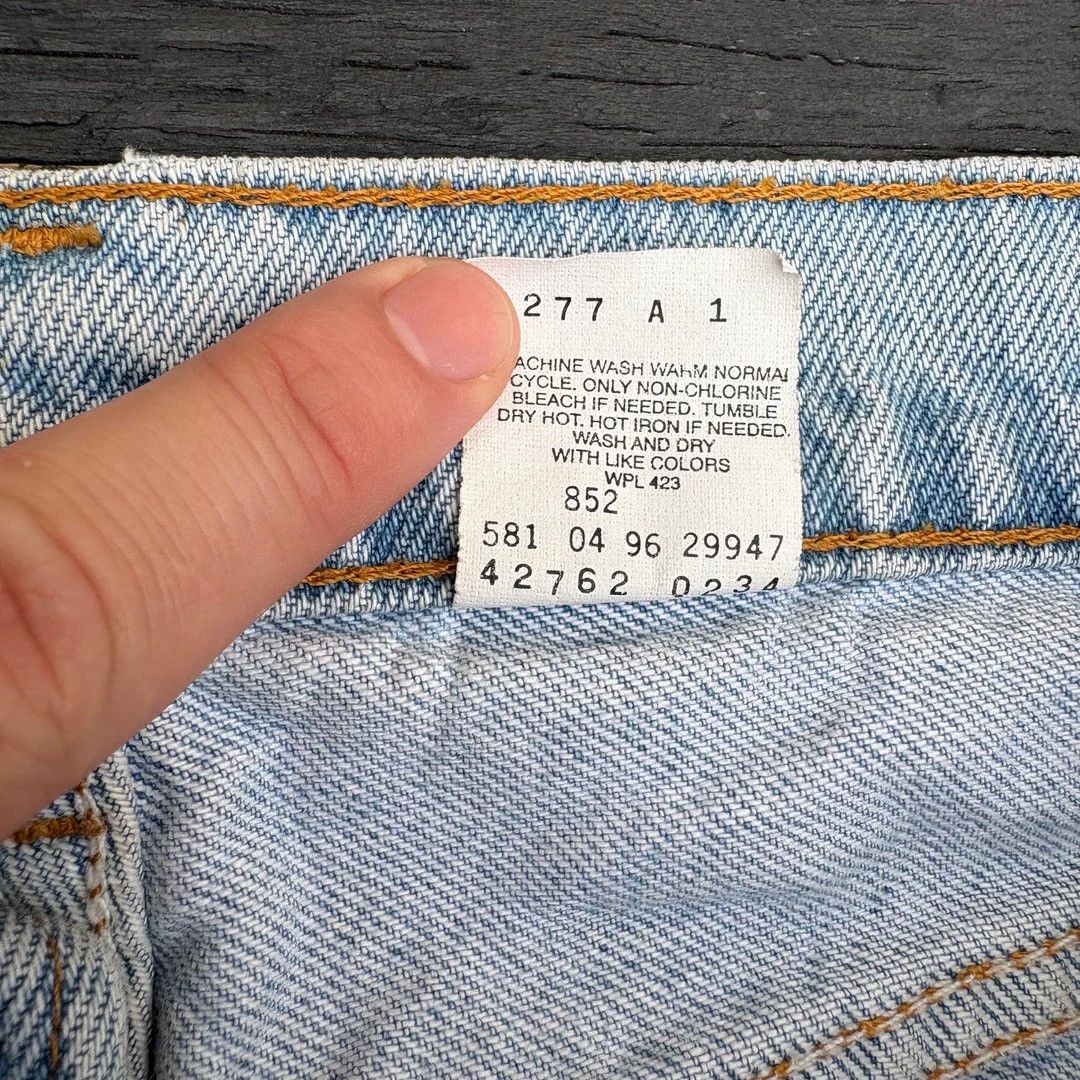 Levi's Levi’s 562 1980 80s Vintage W26 L28 Orange Tab Denim Jeans Size 26" / US 2 / IT 38 - 6 Thumbnail