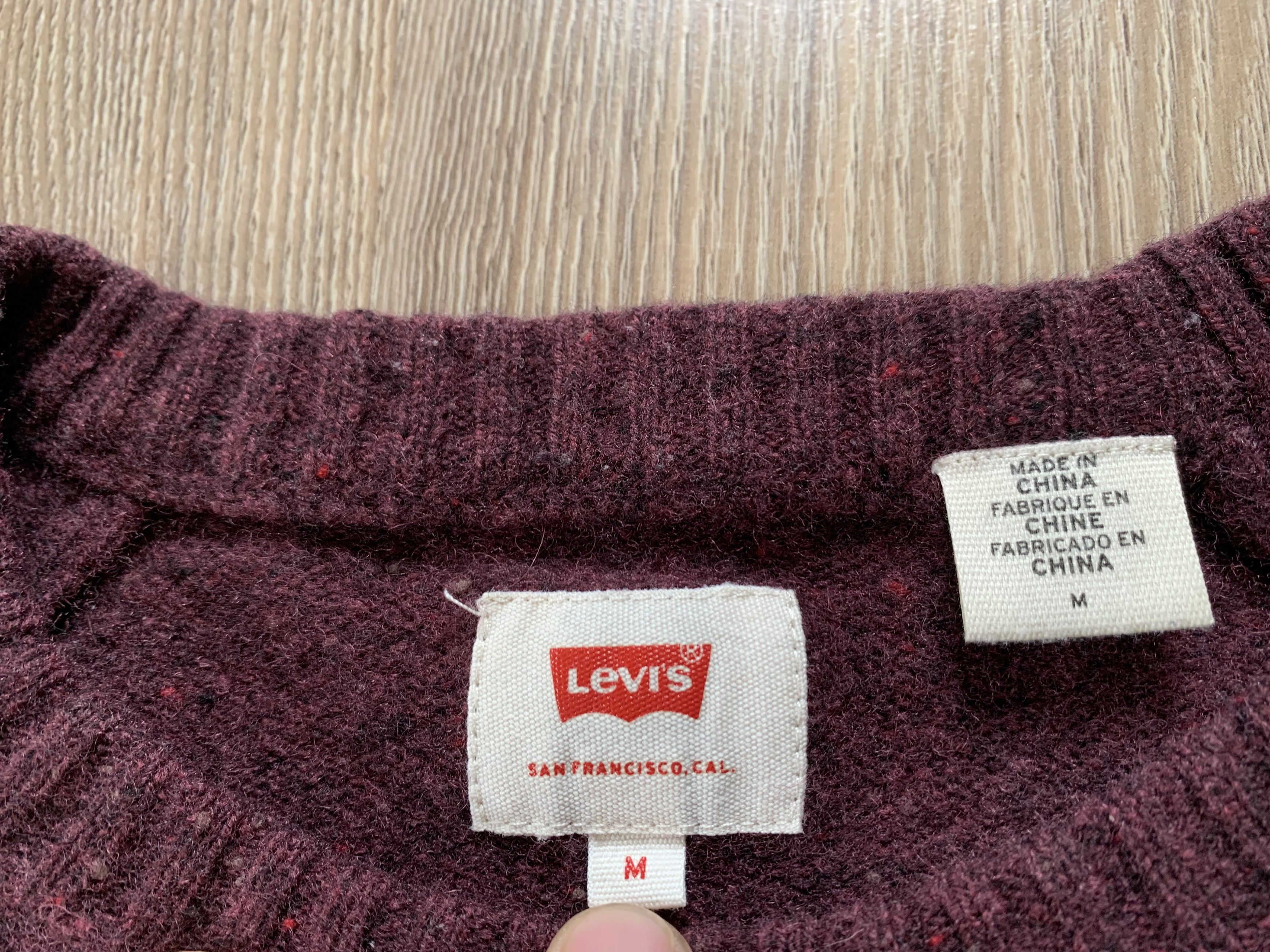 Levi's Levis Wool Sweater Size US M / EU 48-50 / 2 - 5 Thumbnail