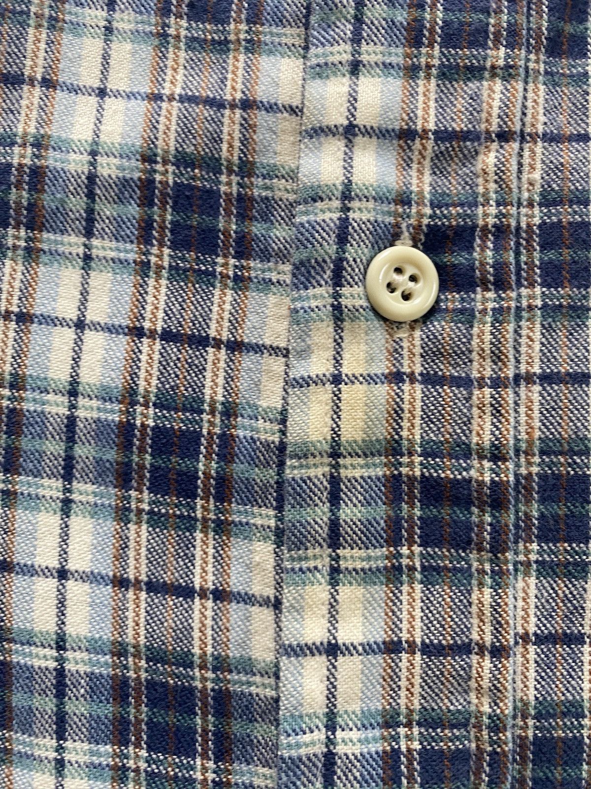 Levi's Vintage 70’s Levi’s White Tab Plaid Flannel Button Up Shirt Size US M / EU 48-50 / 2 - 9 Thumbnail