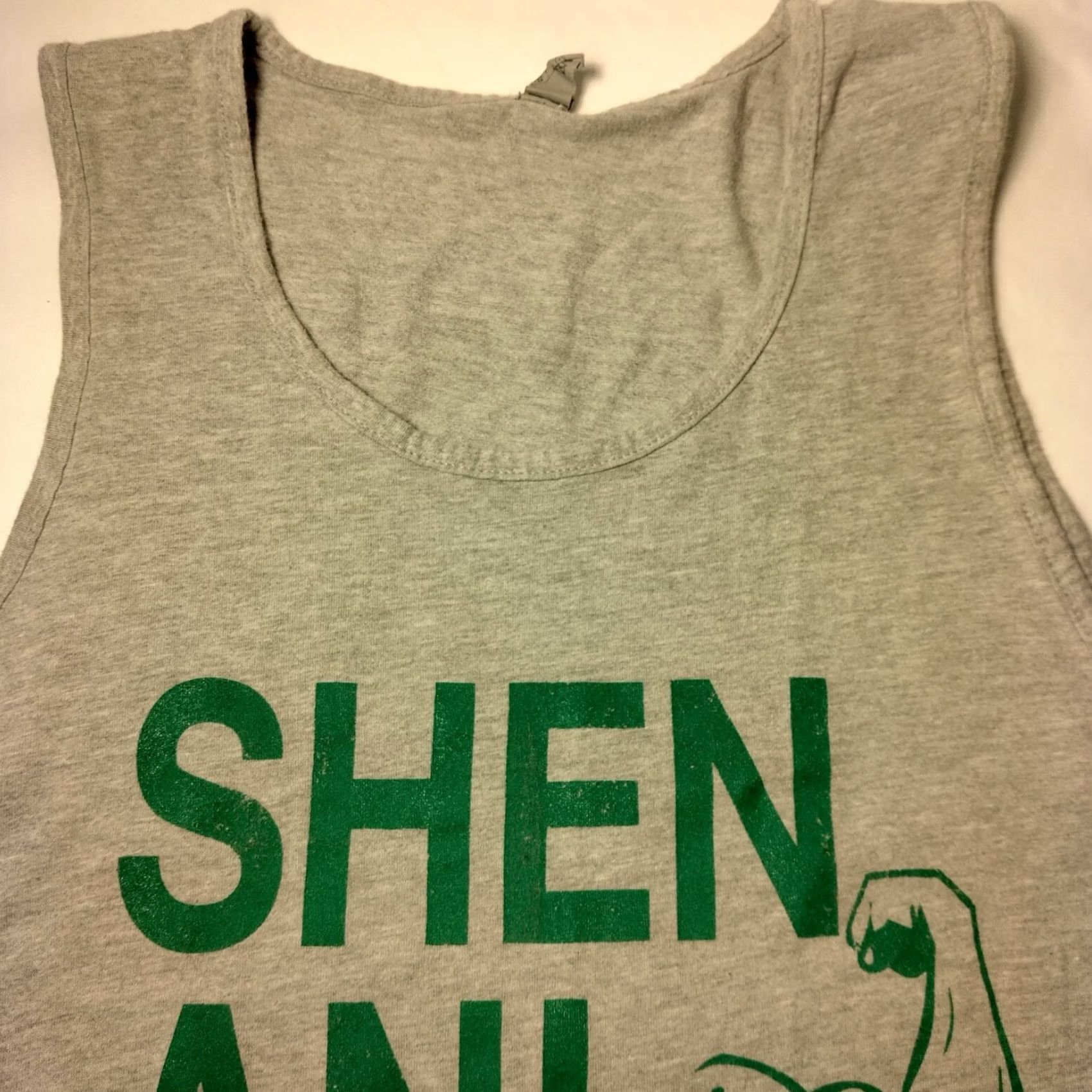 Next Level Next Level Shen Ani Gains Tank Top Men L Gray Irish Gaelic Workout Shirt Gym Size US L / EU 52-54 / 3 - 6 Thumbnail