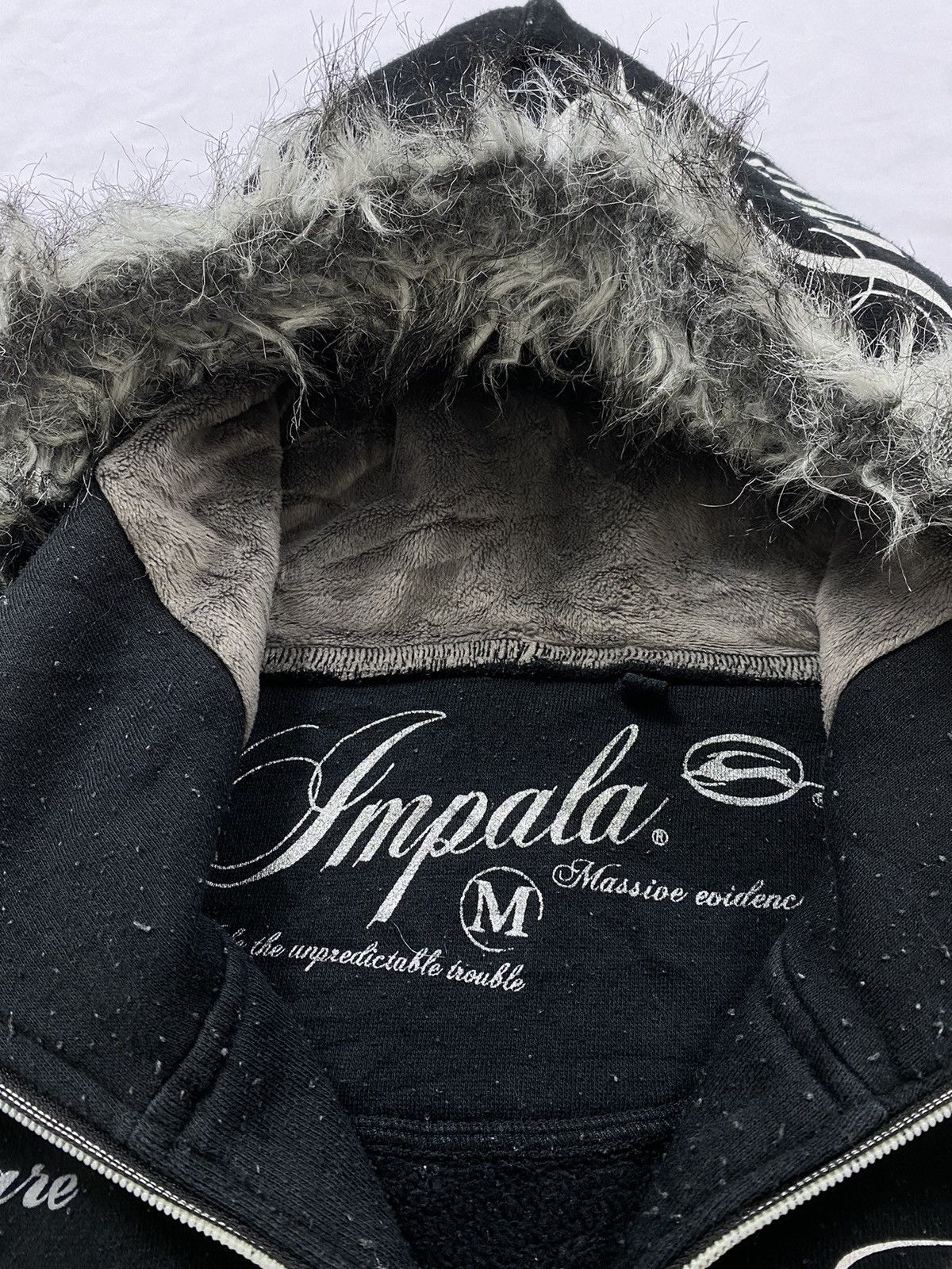 Japanese Brand Japanese Impala zip fur hoodie ifsix lgb style Size US M / EU 48-50 / 2 - 3 Thumbnail