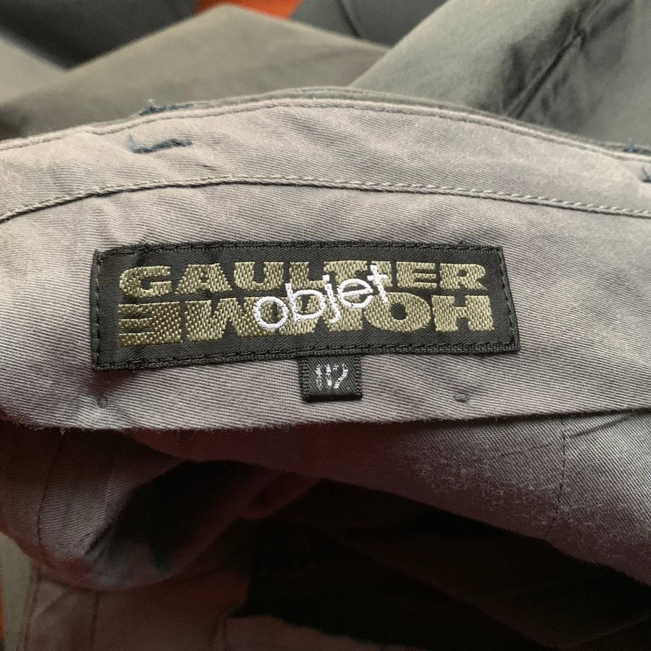Jean Paul Gaultier Jean Paul Gaultier Objet JPG Black Trousers Casual Pants Size US 31 - 8 Thumbnail
