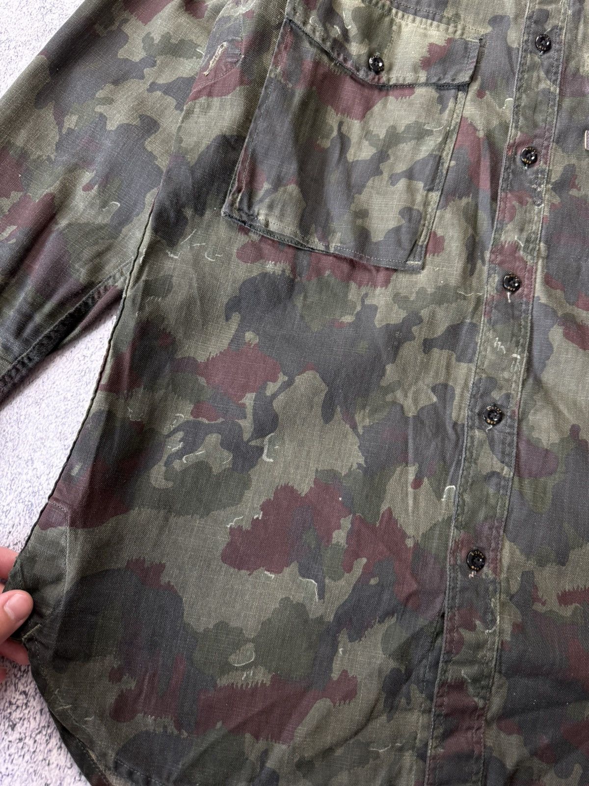 G-Star Vintage G Star Raw Multicam Thick Shirt Size M Size US M / EU 48-50 / 2 - 15 Thumbnail