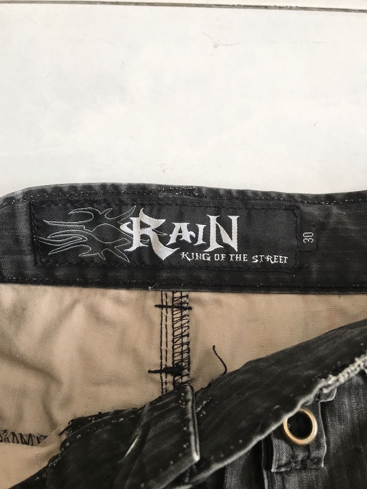 Japanese Brand Rain six pocket punk bondage design pants Size US 31 - 3 Thumbnail