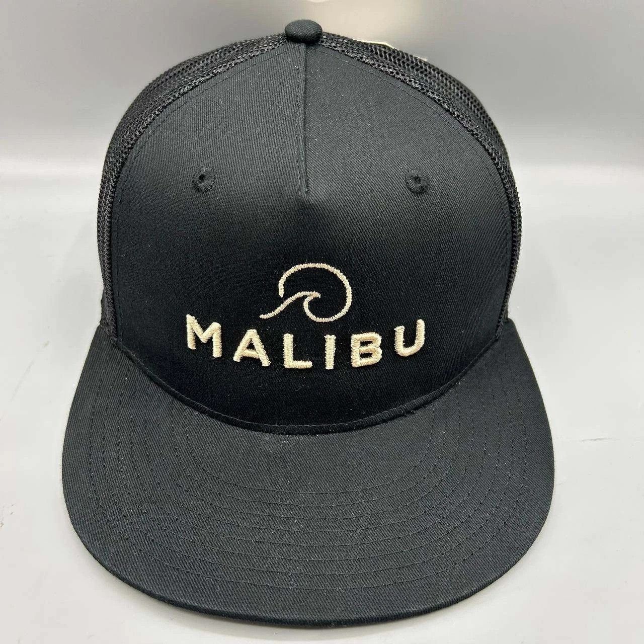 The Game Malibu Trucker Hat Men Black Embroidered The Game Snap Back Size ONE SIZE - 1 Thumbnail