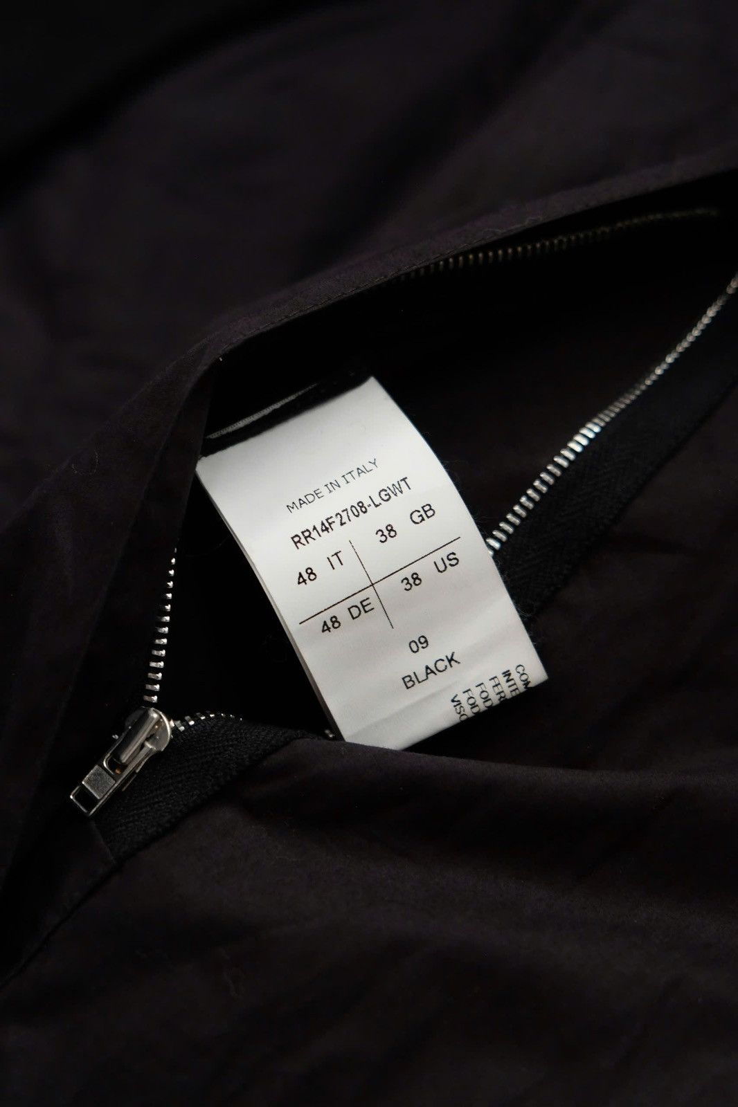 Rick Owens Steal ! Rick Owens FW14 Moody Archive Leather Jacket Size US M / EU 48-50 / 2 - 6 Thumbnail