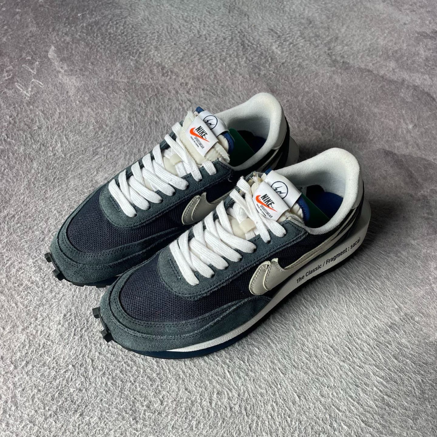 Nike Nike SACAI Blue Lowtop Sneakers 42 Men Size US 9 / EU 42 - 1 Thumbnail
