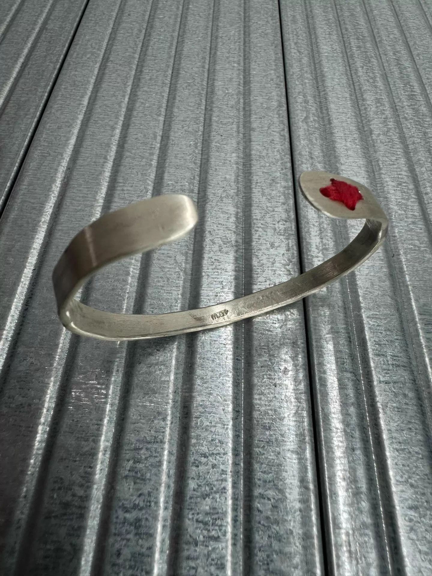 Ma+ maurizio amadei m.a+ red cord cross bracelet S new Size ONE SIZE - 2 Thumbnail