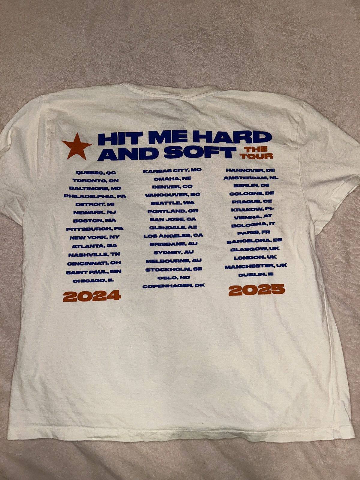 Billie Eilish Hit Me Hard and Soft Tour Merch Size US XL / EU 56 / 4 - 3 Thumbnail