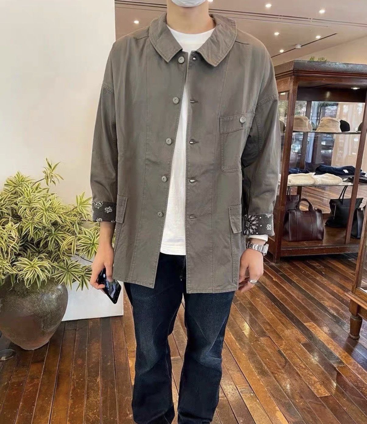Visvim VISVIM 20AW TRAVAIL CONOID COVERALL bandana vintage fabric Size US M / EU 48-50 / 2 - 7 Thumbnail