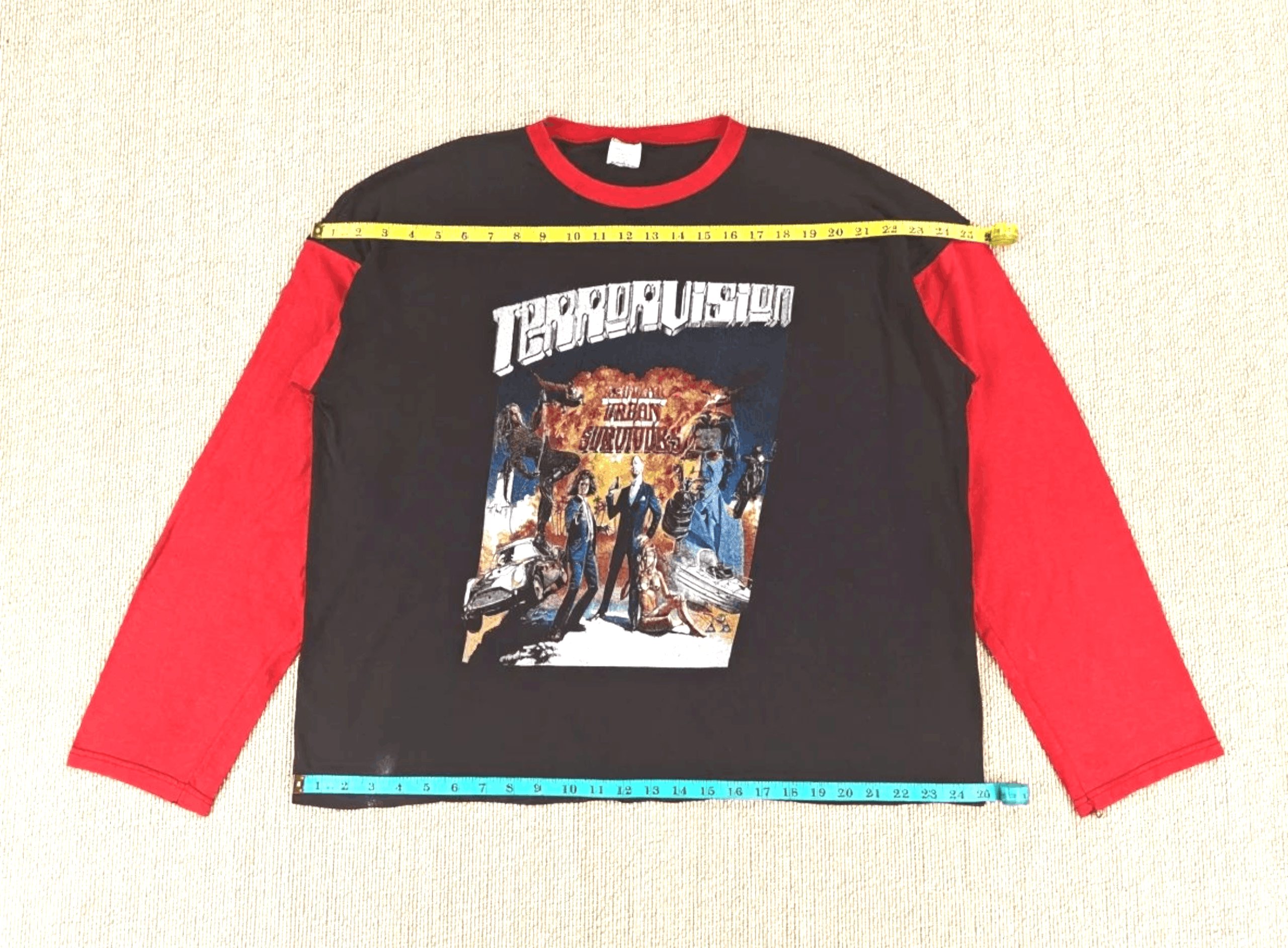 Vintage Vintage 1990s Terrorvision Promo Album Tee Size US XL / EU 56 / 4 - 4 Thumbnail