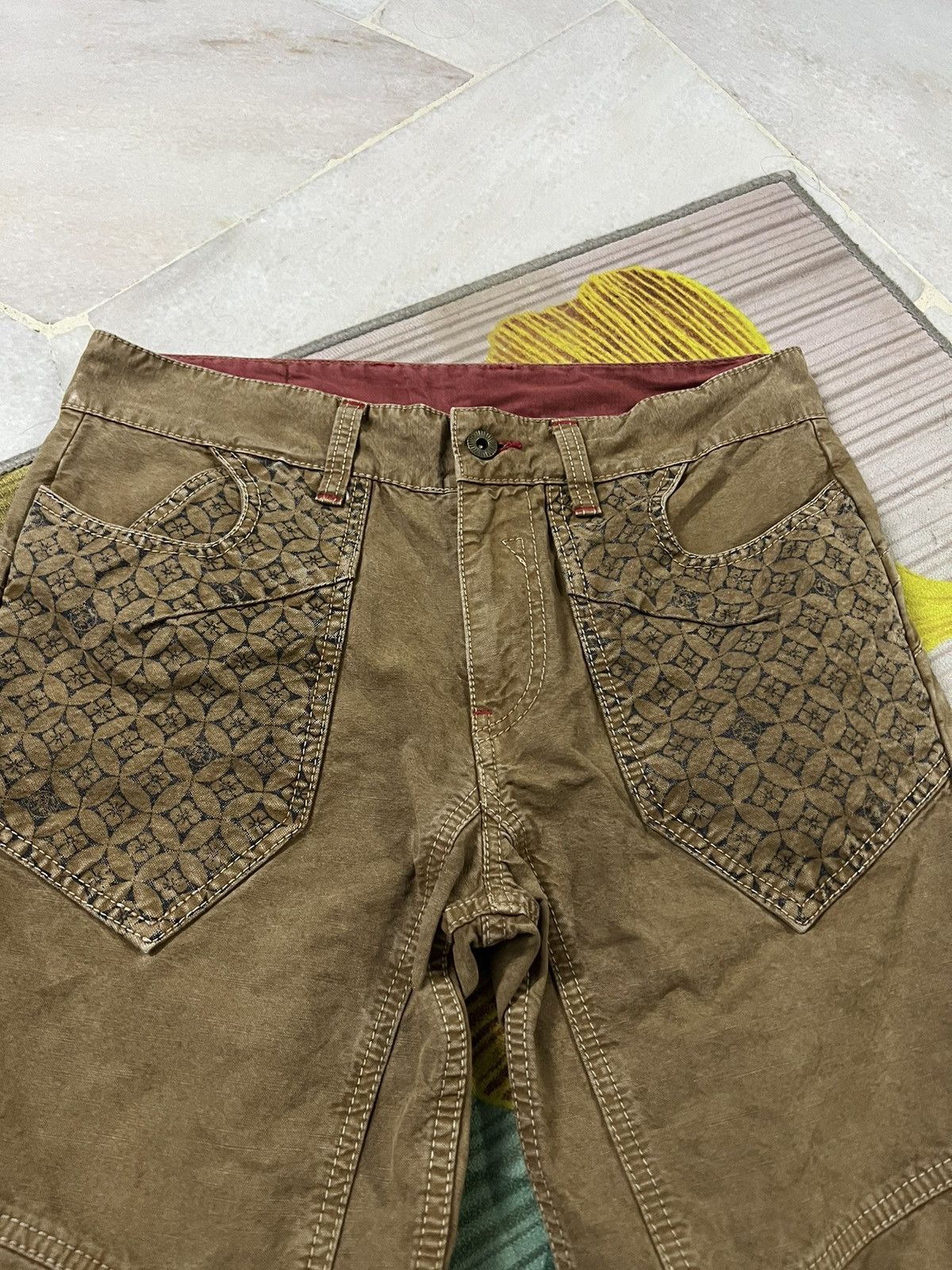 Eternal × If Six Was Nine × Japanese Brand VINTAGE ETERNAL ART PUNK PANTS VERY RARE Size US 32 / EU 48 - 4 Thumbnail
