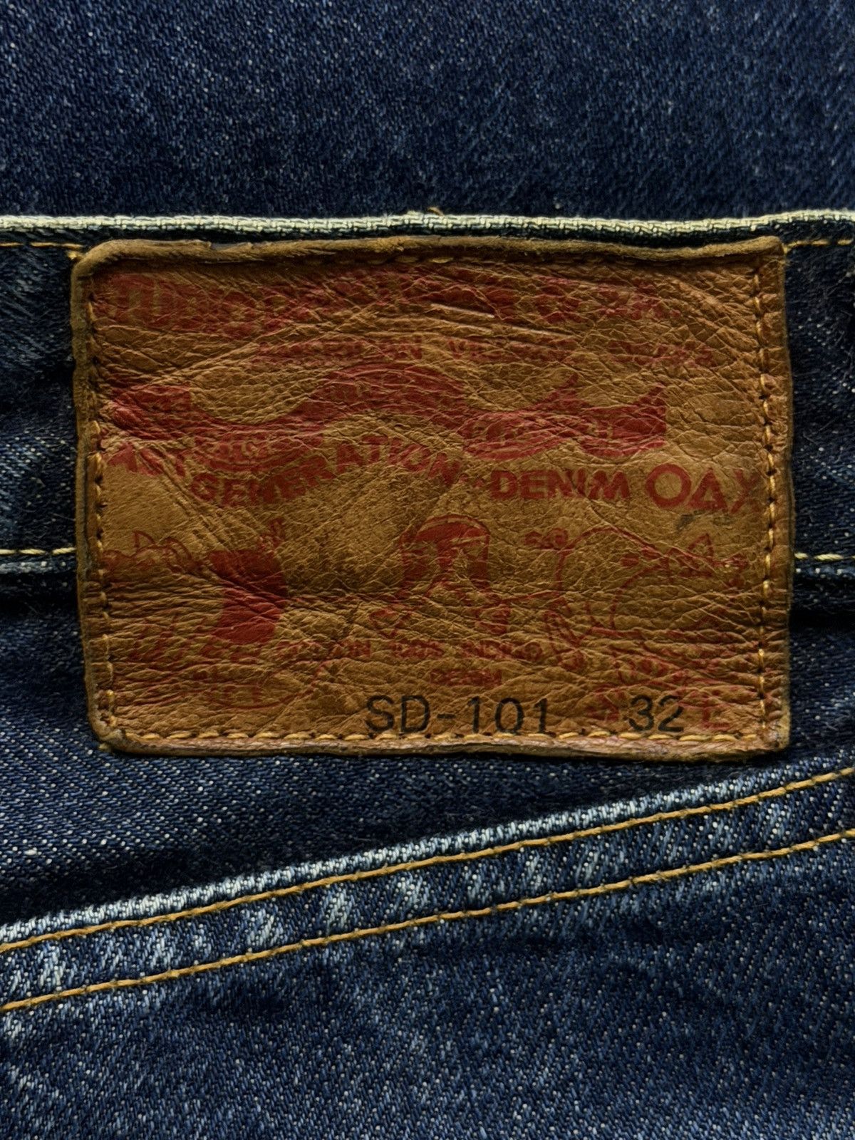 Studio D'Artisan Vintage 00s Studio D’Artisan SD-101 Osaka Era Selvedge Denim Size US 30 / EU 46 - 14 Thumbnail