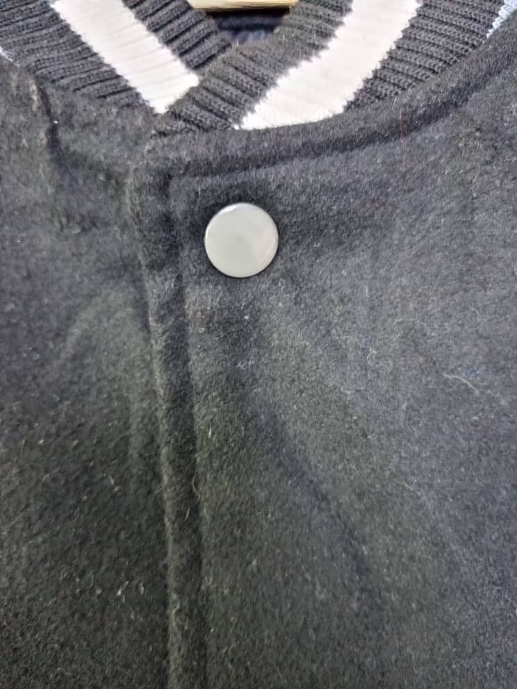 Japanese Brand × Vintage Japanese Brand X Double Focus Varsity Jacket Size US L / EU 52-54 / 3 - 3 Thumbnail