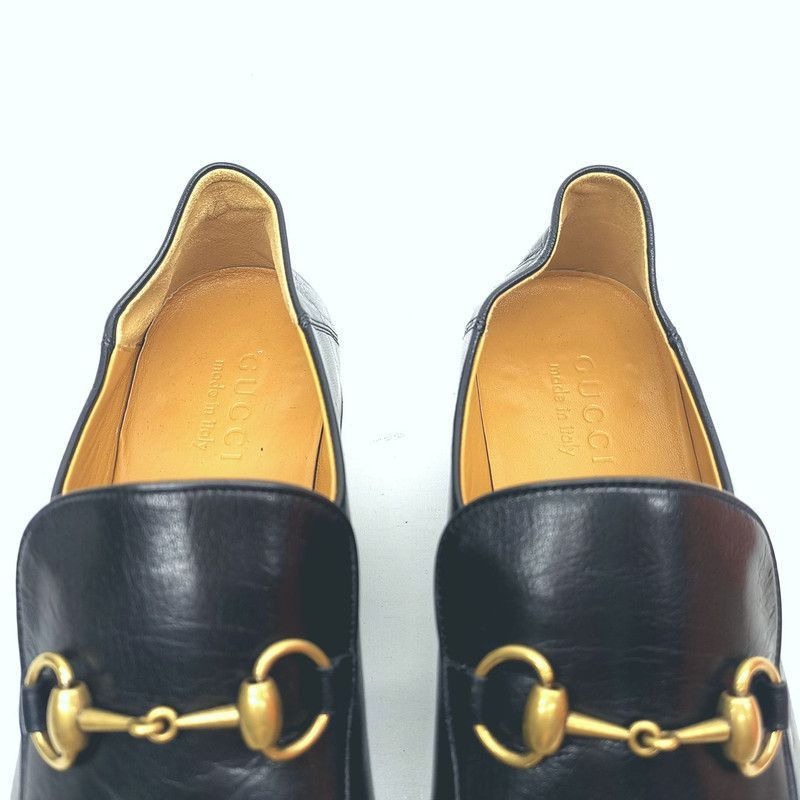 Gucci Gucci Jordaan Leather Horsebit Casual Shoes - Size US 9.5 / EU 42-43 - 6 Thumbnail