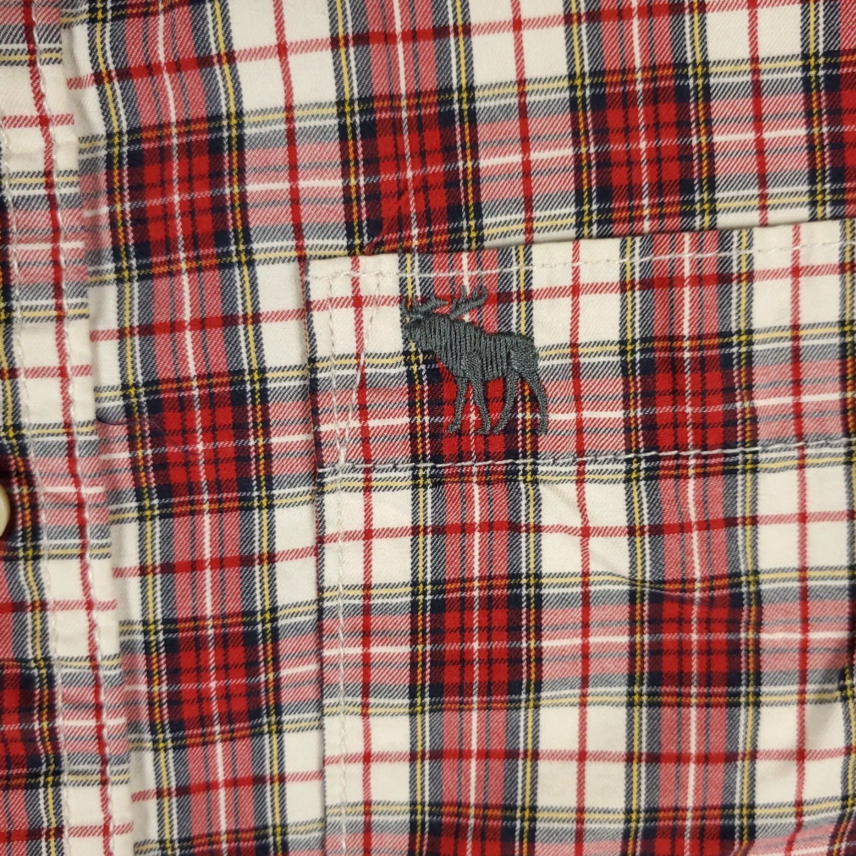 Abercrombie & Fitch VINTAGE Abercrombie & Fitch Shirt Mens Large Red Plaid Button-Up Adult L Cotton Blend Classic Outdoor Casual/WorkwearMens Size US L / EU 52-54 / 3 - 2 Thumbnail