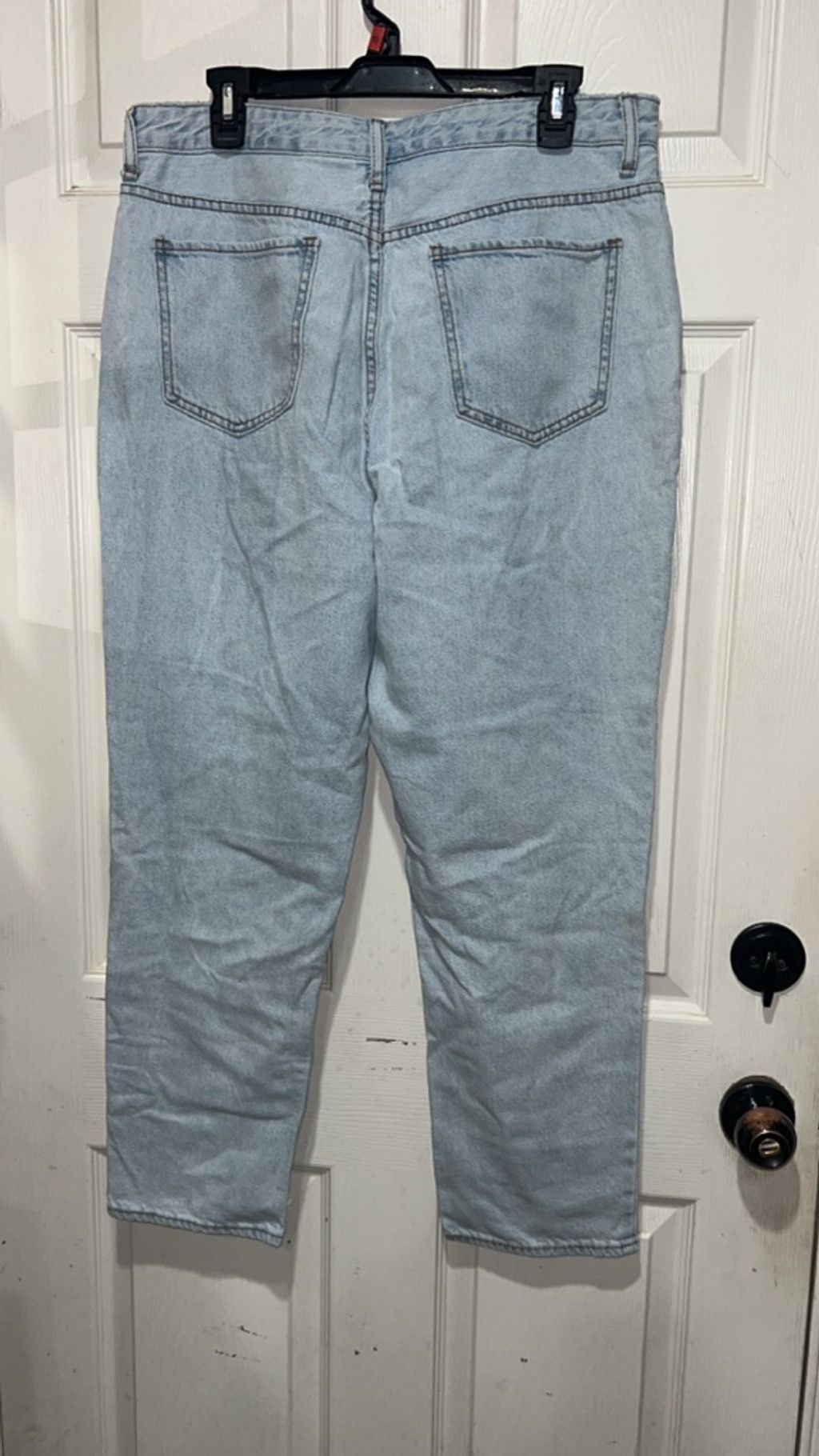 Sonia Rykiel Women's S.O.N.G. Light Blue Distressed Jeans Juniors Size 15 Size 32" / US 10 / IT 46 - 2 Thumbnail