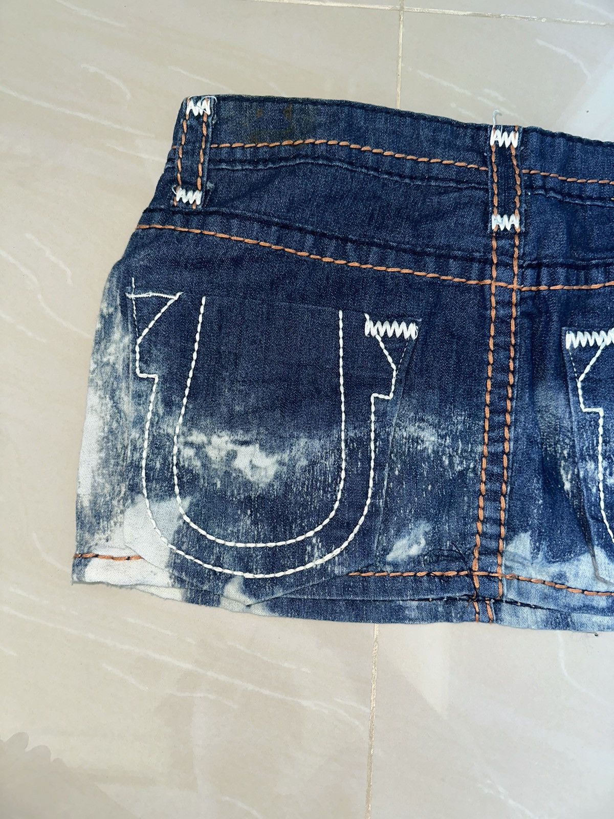 True Religion × Vintage True Religion mini skirt Size 30" / US 8 / IT 44 - 2 Thumbnail