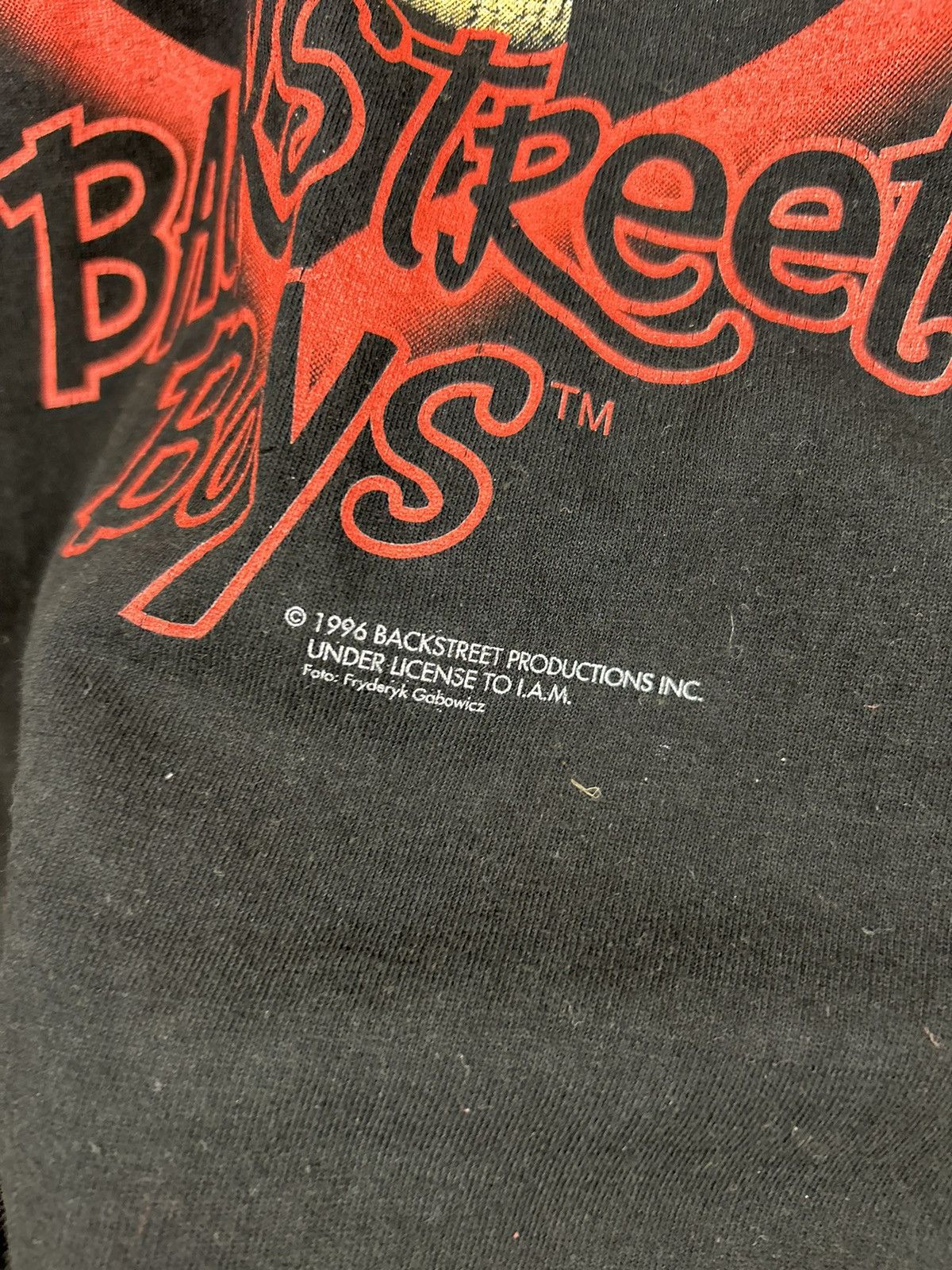 Band Tees Vintage 1996 Backstreet Boys T shirt Band Tee Size US L / EU 52-54 / 3 - 9 Thumbnail