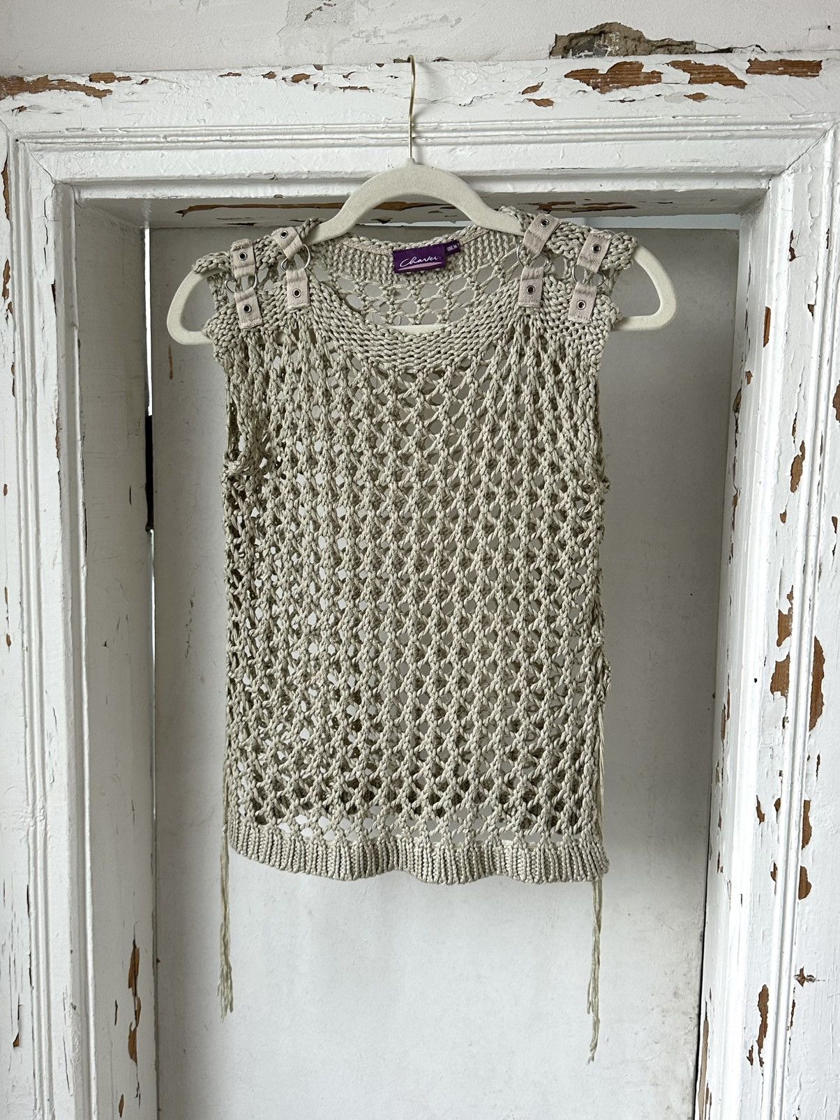 Vintage Vintage Mesh Bondage Tank Too Size M / US 6-8 / IT 42-44 - 1 Thumbnail