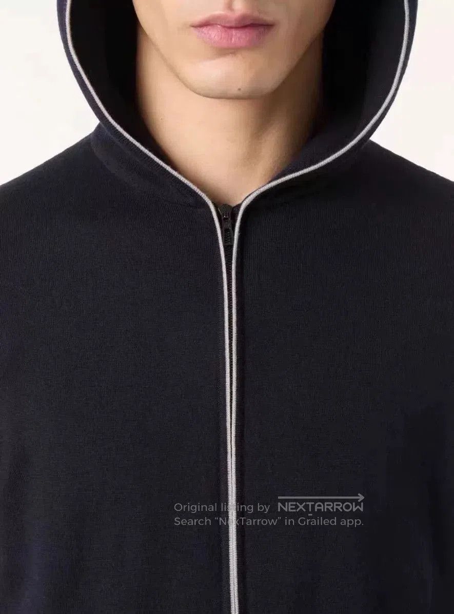 Loro Piana Loro Piana Men's Hooded Zip Jacket. Size US XL / EU 56 / 4 - 3 Thumbnail