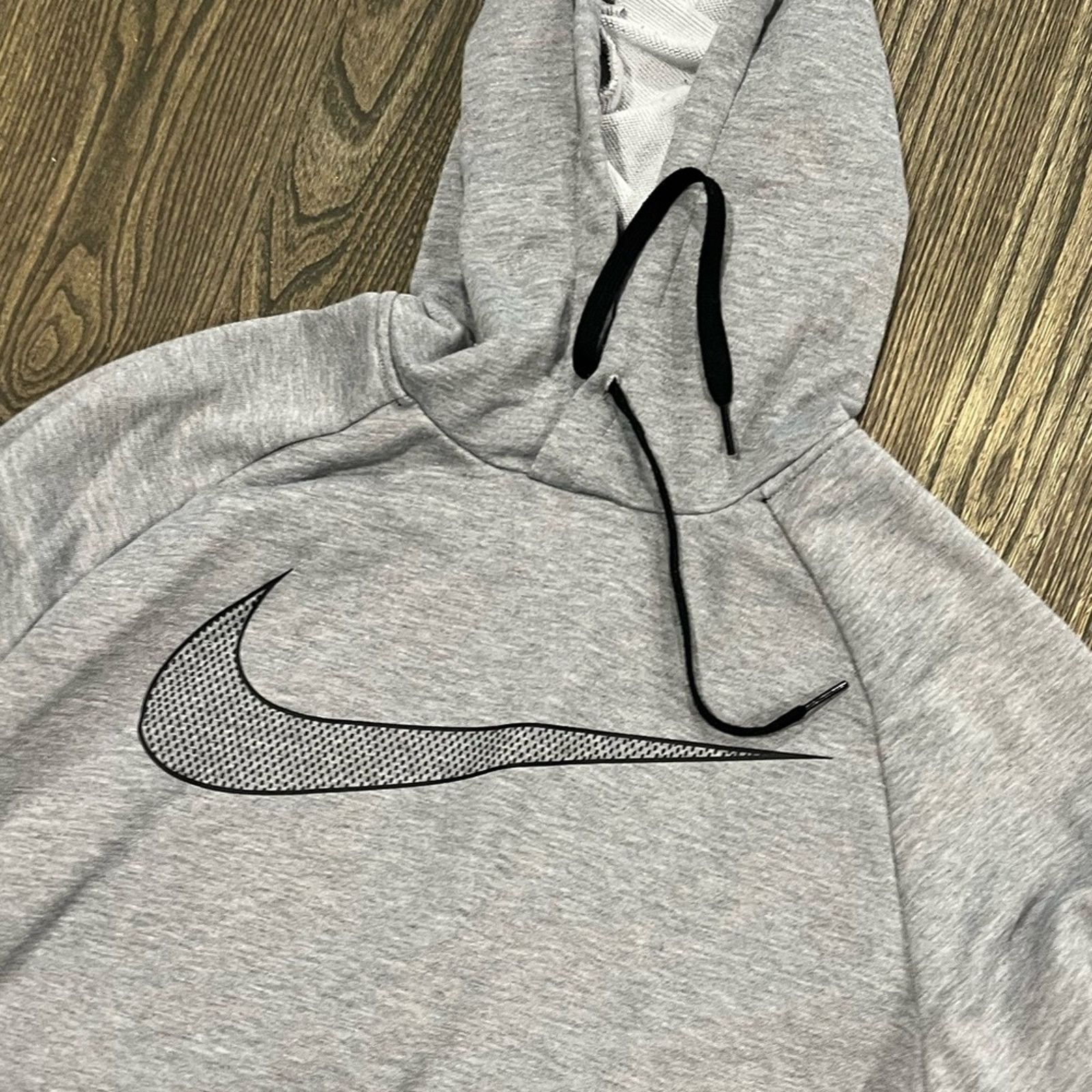 Nike Nike Hoodie Sweatshirt Dri-Fit Swoosh Logo Pullover Sz M Size US M / EU 48-50 / 2 - 2 Thumbnail