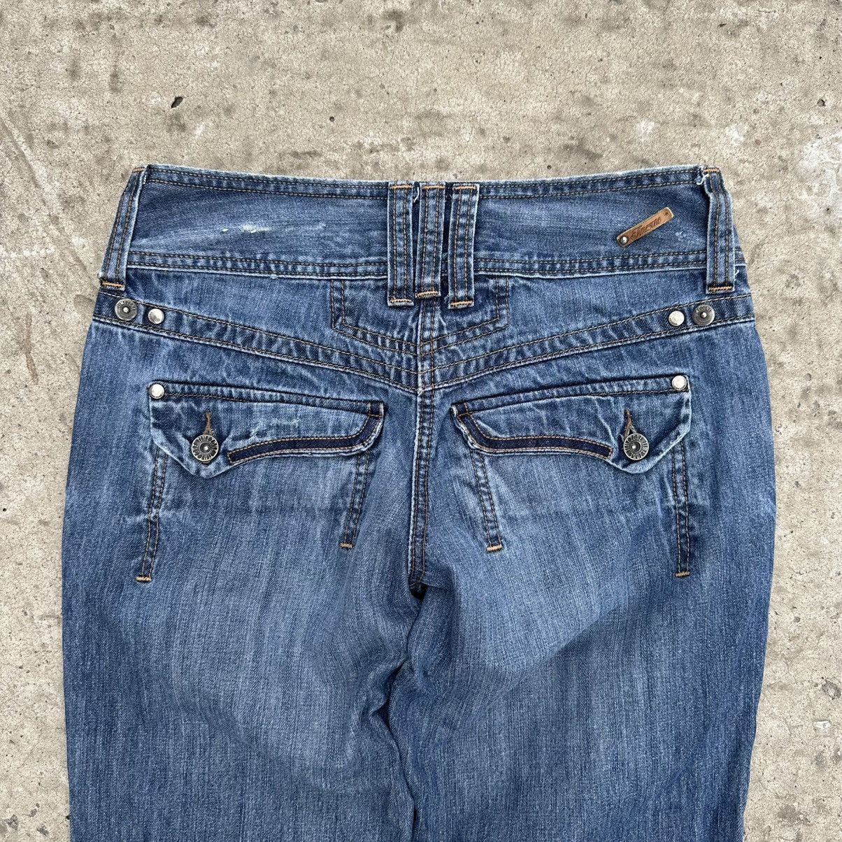 If Six Was Nine × Le Grande Bleu (L.G.B.) × Y/Project Vintage Japanese Style Timzone Flare Jeans W28xL34 Size 28" / US 6 / IT 42 - 10 Thumbnail