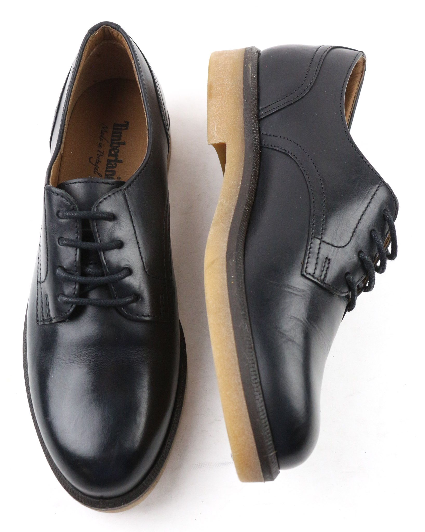 Timberland A2G1D UK Leather Black 4 Shiny 79626 Size US 6 / IT 36 - 6 Thumbnail