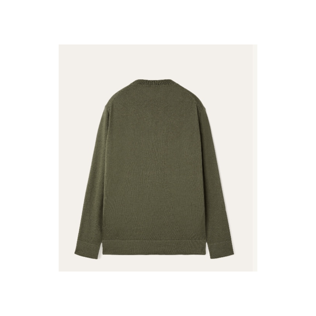 Loro Piana o1srvl11e1224 Girocollo Colin Wool Silk Sweatshirt Size US S / EU 44-46 / 1 - 2 Thumbnail