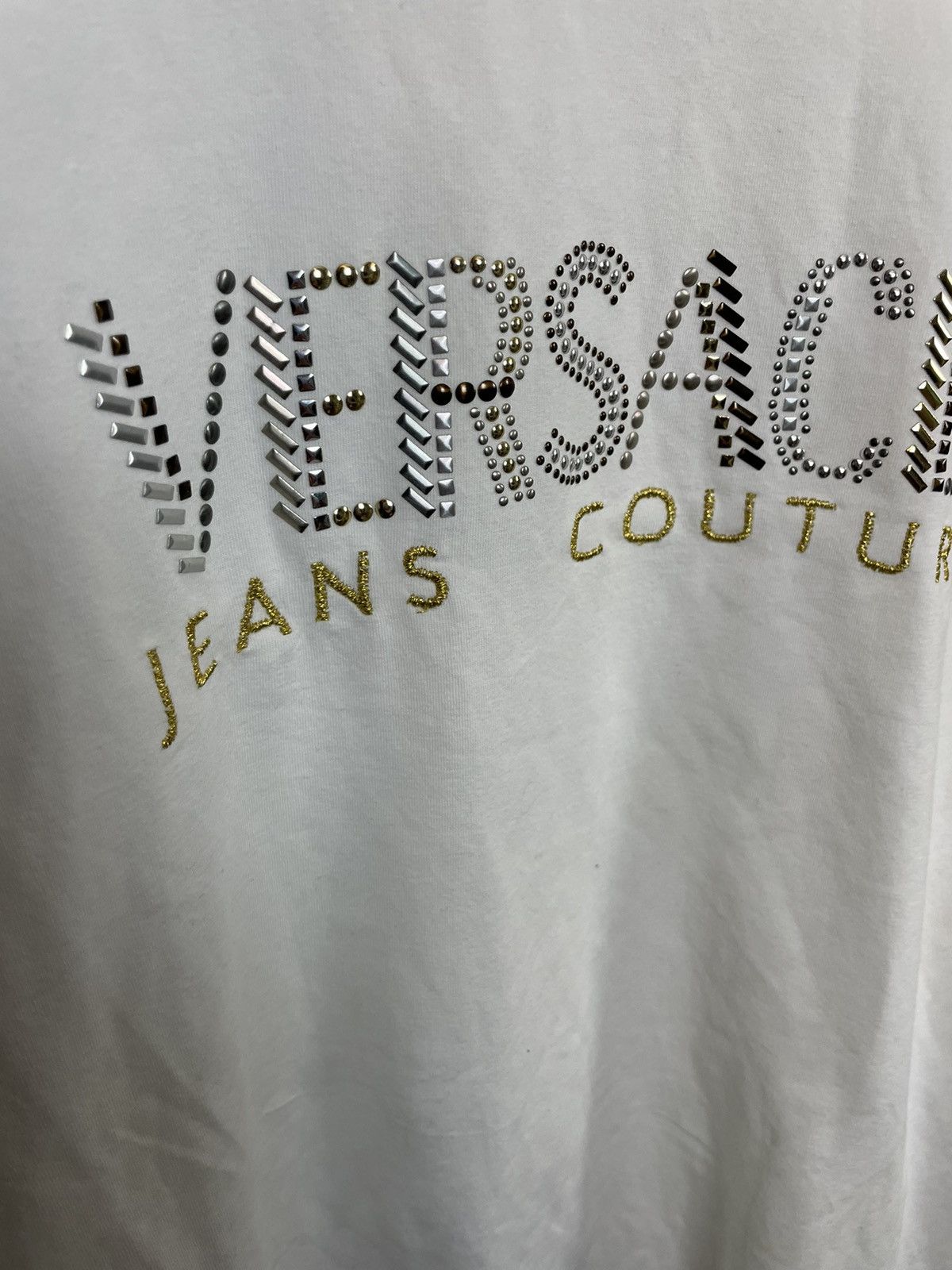 Versace × Versace Jeans Couture × Vintage Versace jeans Couture vintage longsleeve big logo Size US M / EU 48-50 / 2 - 2 Thumbnail