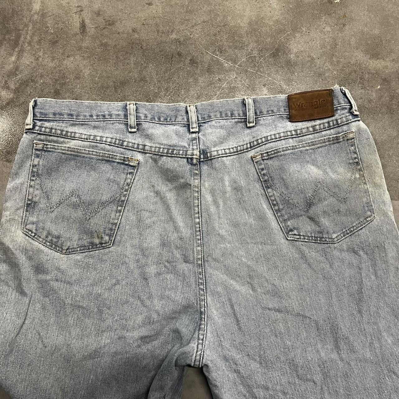 Japanese Brand × Vintage Vintage Y2K/2000s Baggy Skater Style Light Wash Denim Jeans! Size US 44 / EU 60 - 7 Thumbnail
