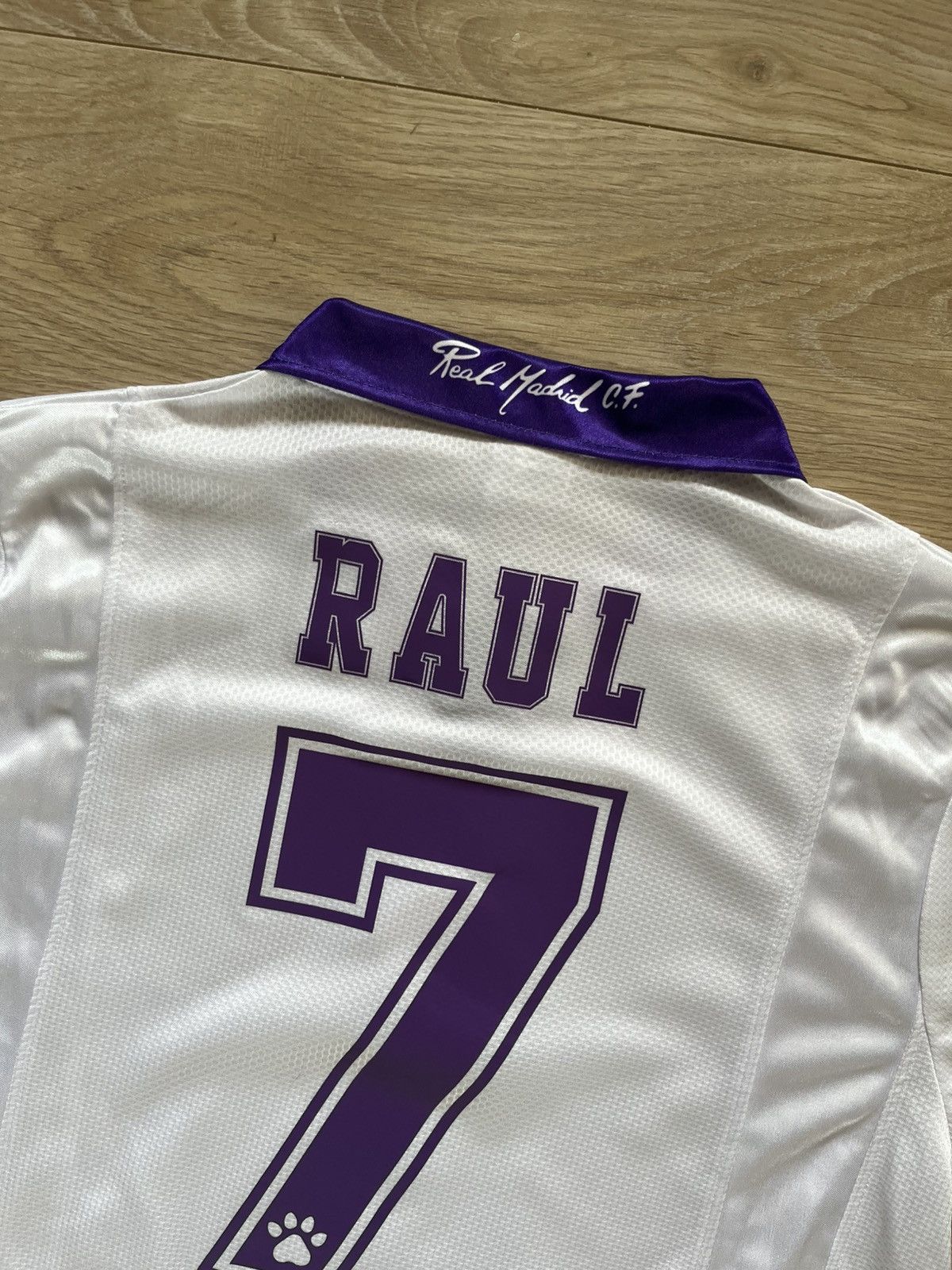 Other Kelme Raul Real Madrid football jersey vintage 90s 1997/1998 Size US L / EU 52-54 / 3 - 3 Thumbnail