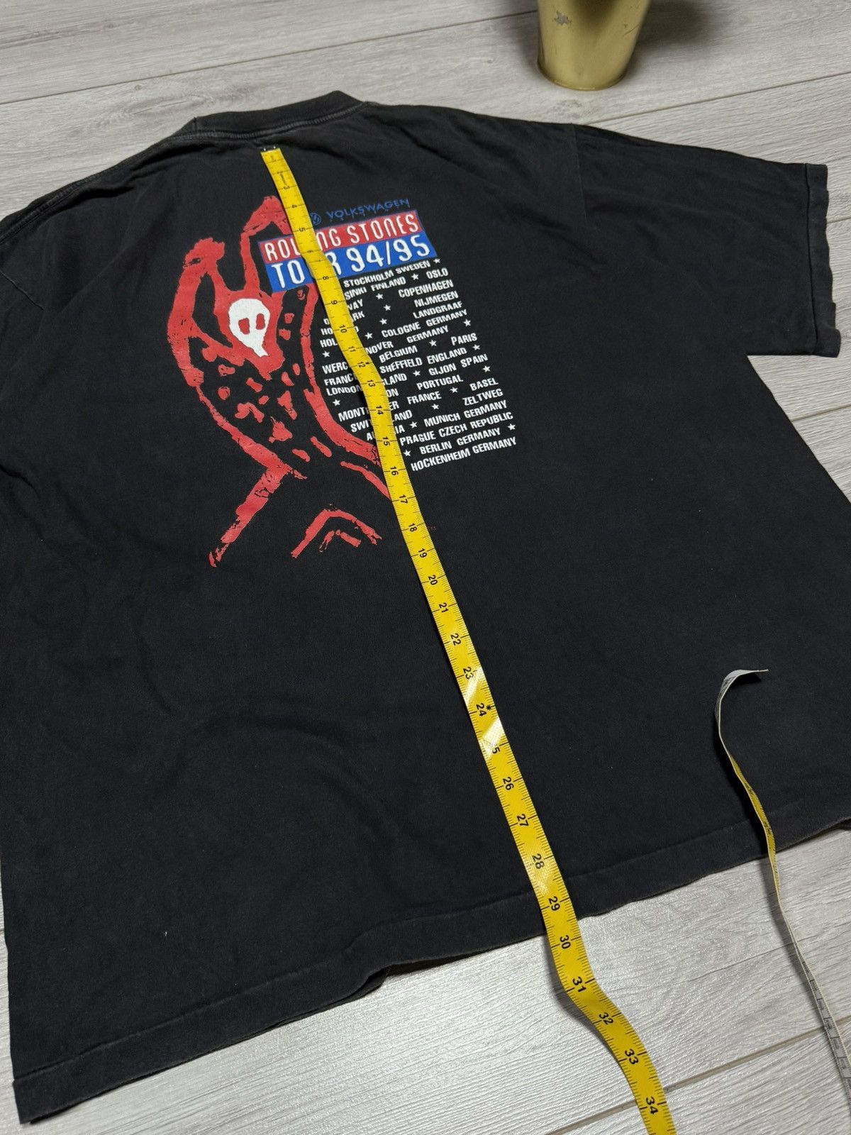 The Rolling Stones The Rolling Stones 1994 1995 tour voodoo lounge vintage tee Size US XL / EU 56 / 4 - 12 Thumbnail