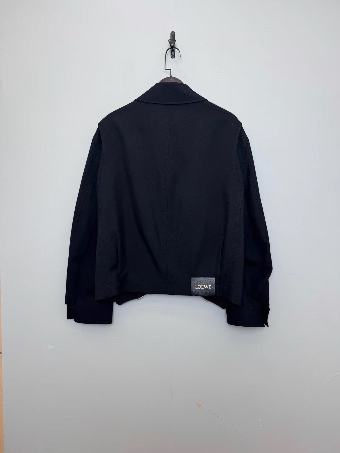 Loewe LOEWE FW25 Wool Belted Silk Jacket K36 Size US S / EU 44-46 / 1 - 2 Thumbnail
