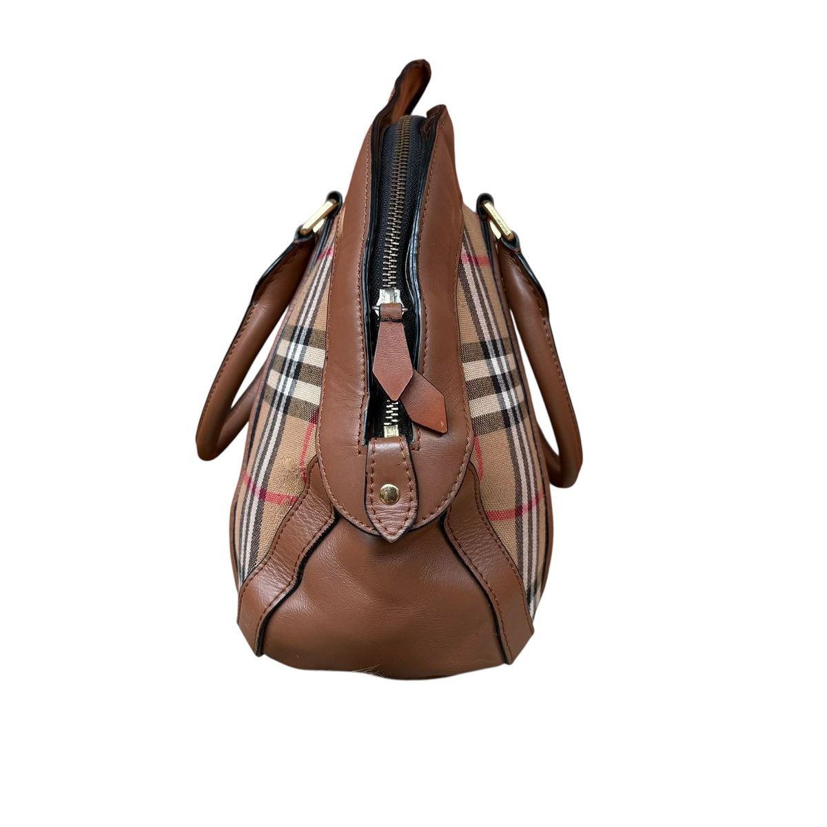 Burberry Burberry Orchard Bag Horseferry Check Canvas Small Size ONE SIZE - 2 Thumbnail