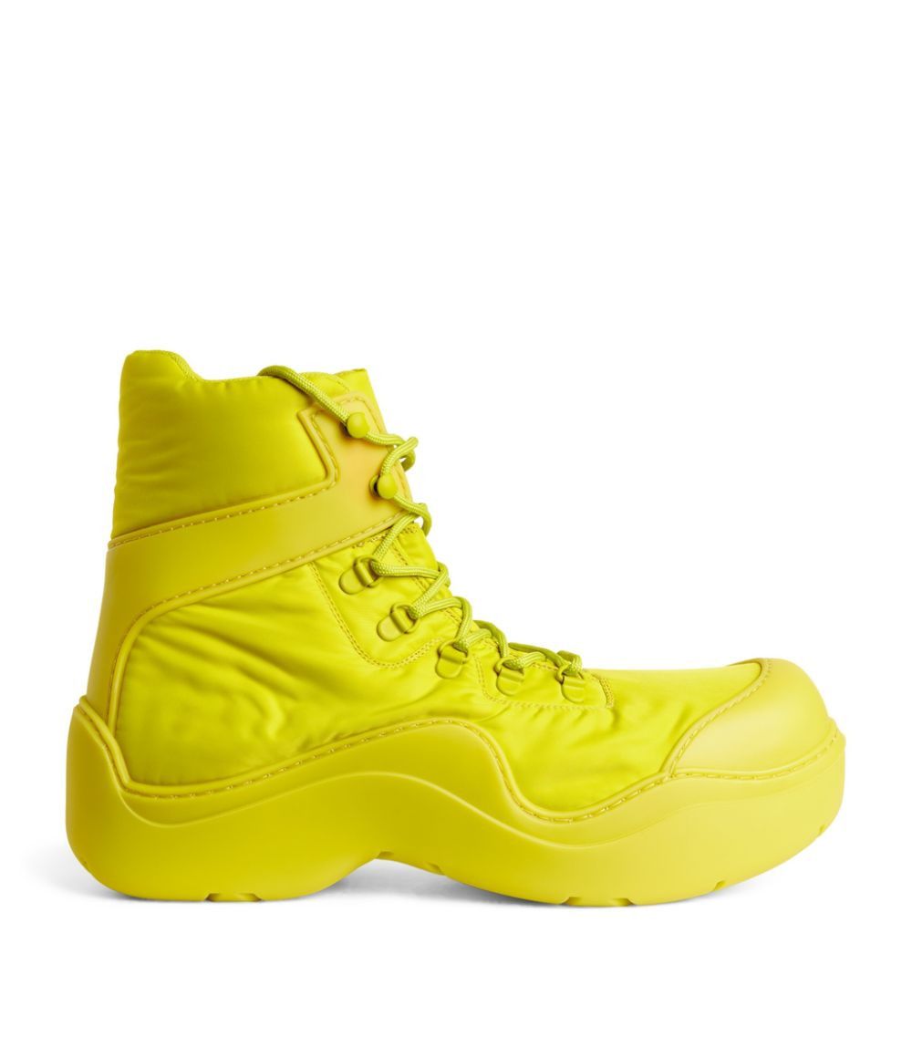 image of Bottega Veneta O1Loc1C0124 Puddle Bomber In Yellow Shoes, Men's (Size 9)