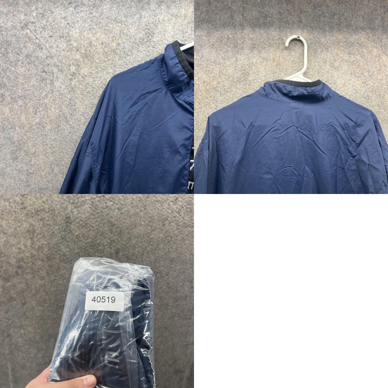 Nike Nike AeroLoft Jacket Mens L Blue 1/4 Zip Pullover Lightweight Windbreaker Windbreaker Casual Activewear Shirt Hoodie Jacket? Size US L / EU 52-54 / 3 - 8 Thumbnail