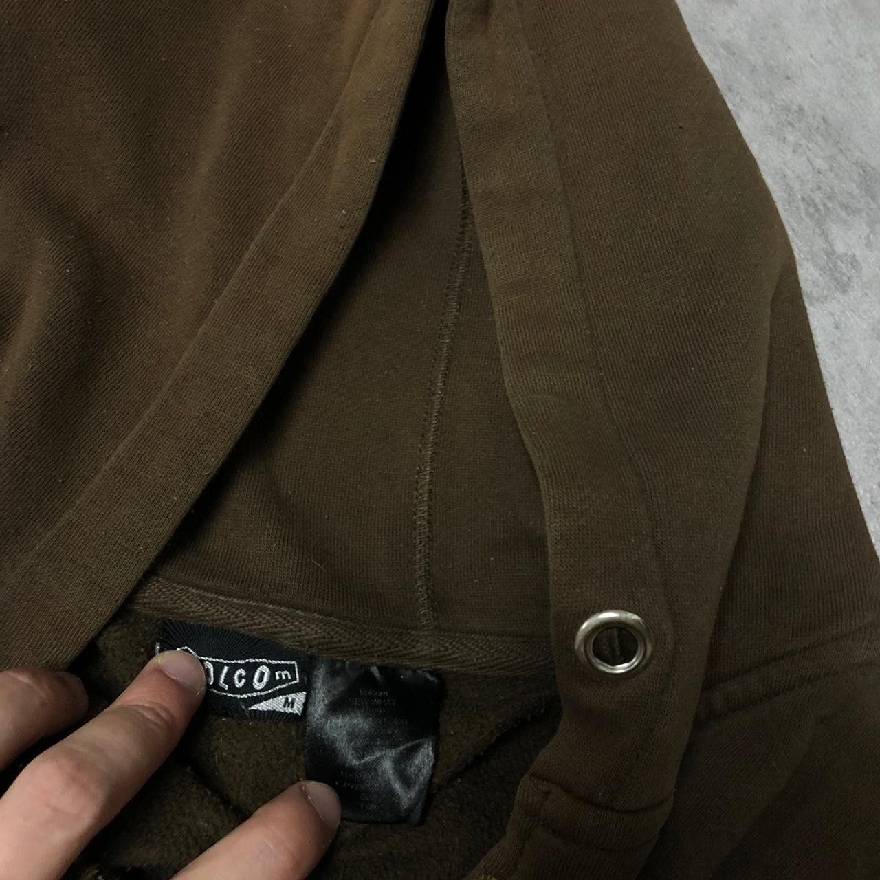 Volcom Brown and green Volcom zip up hoodie Size US M / EU 48-50 / 2 - 5 Thumbnail