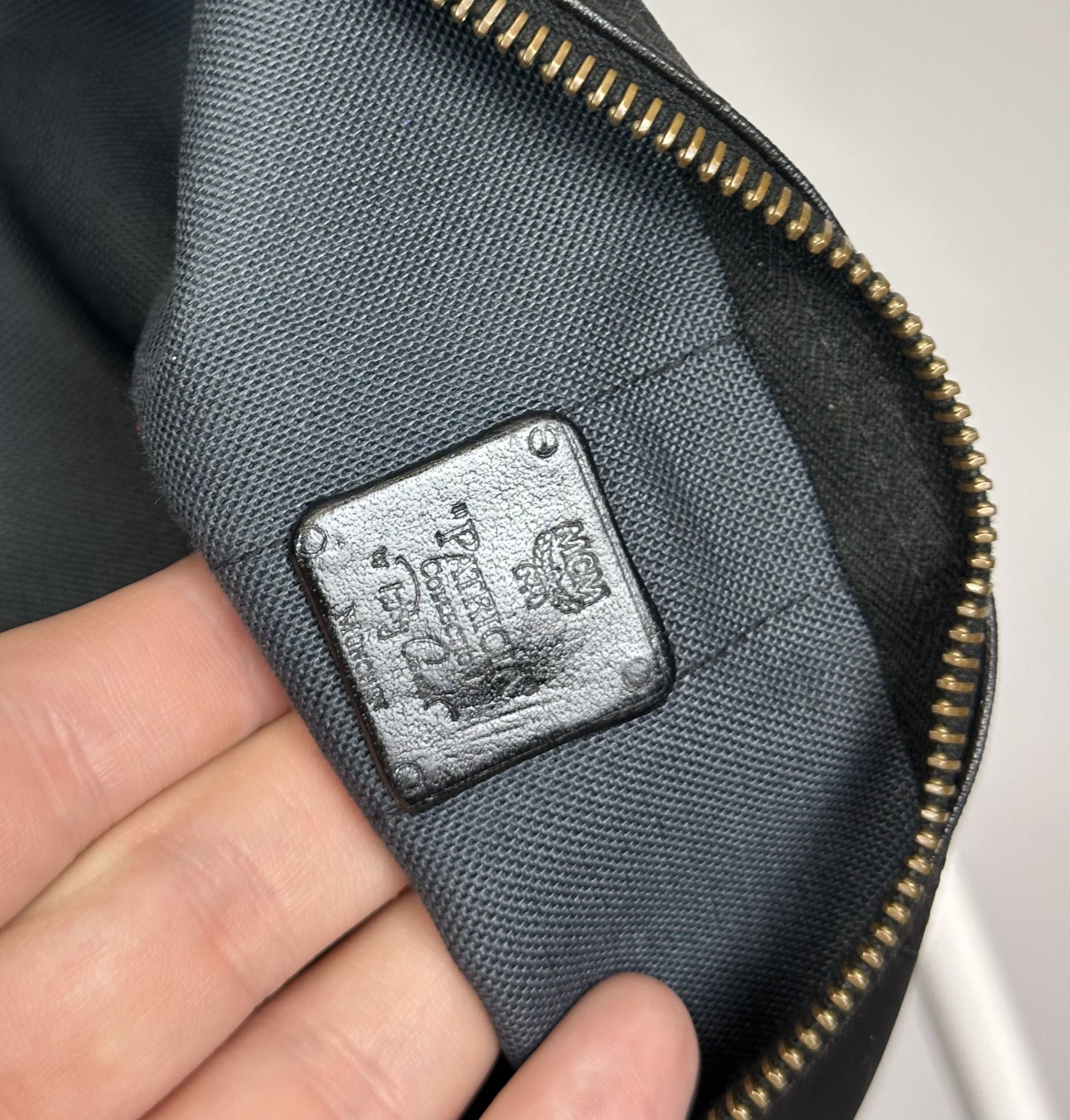 MCM Mcm waist bag multilogo black logo belt Size ONE SIZE - 4 Thumbnail