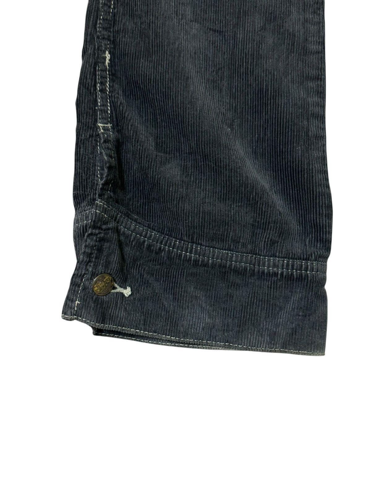 Hysteric Glamour × Lee VINTAGE LEE CORDUROY BLACK FADED Size US 27 - 7 Thumbnail