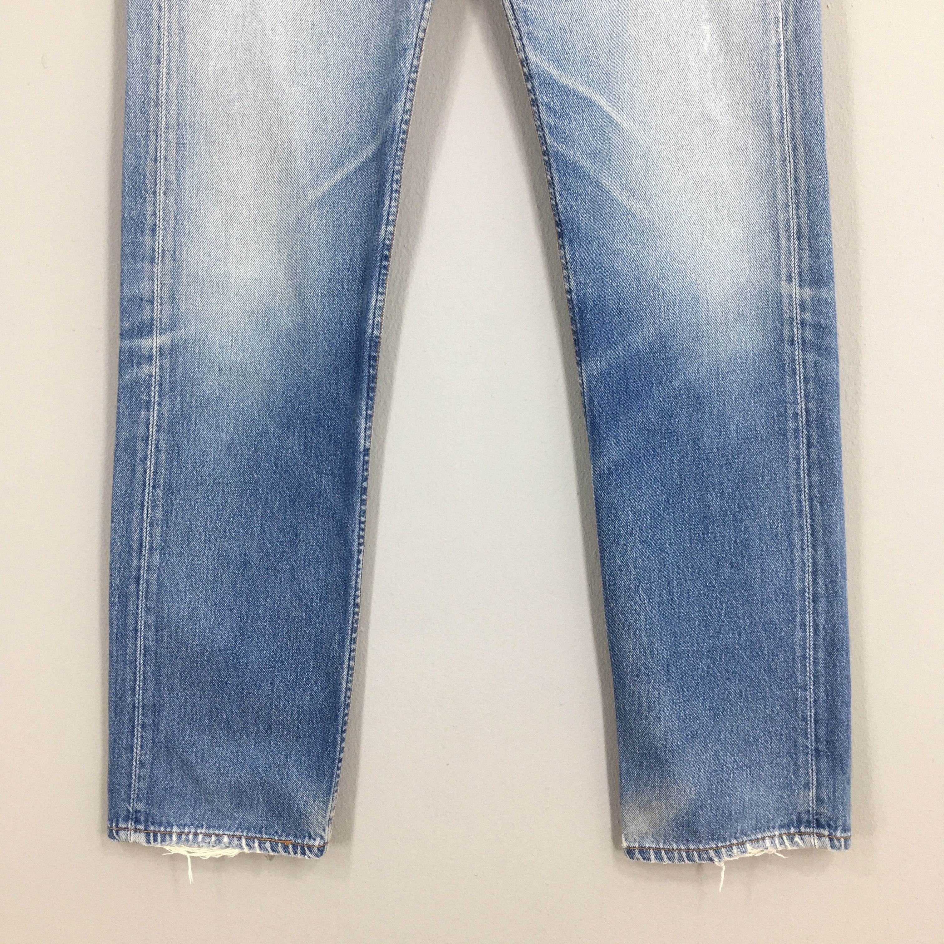 Levi's Size 27x31 Vintage 80s Levi's 501 Distressed Jeans S1792 Size 27" / US 4 / IT 40 - 4 Thumbnail