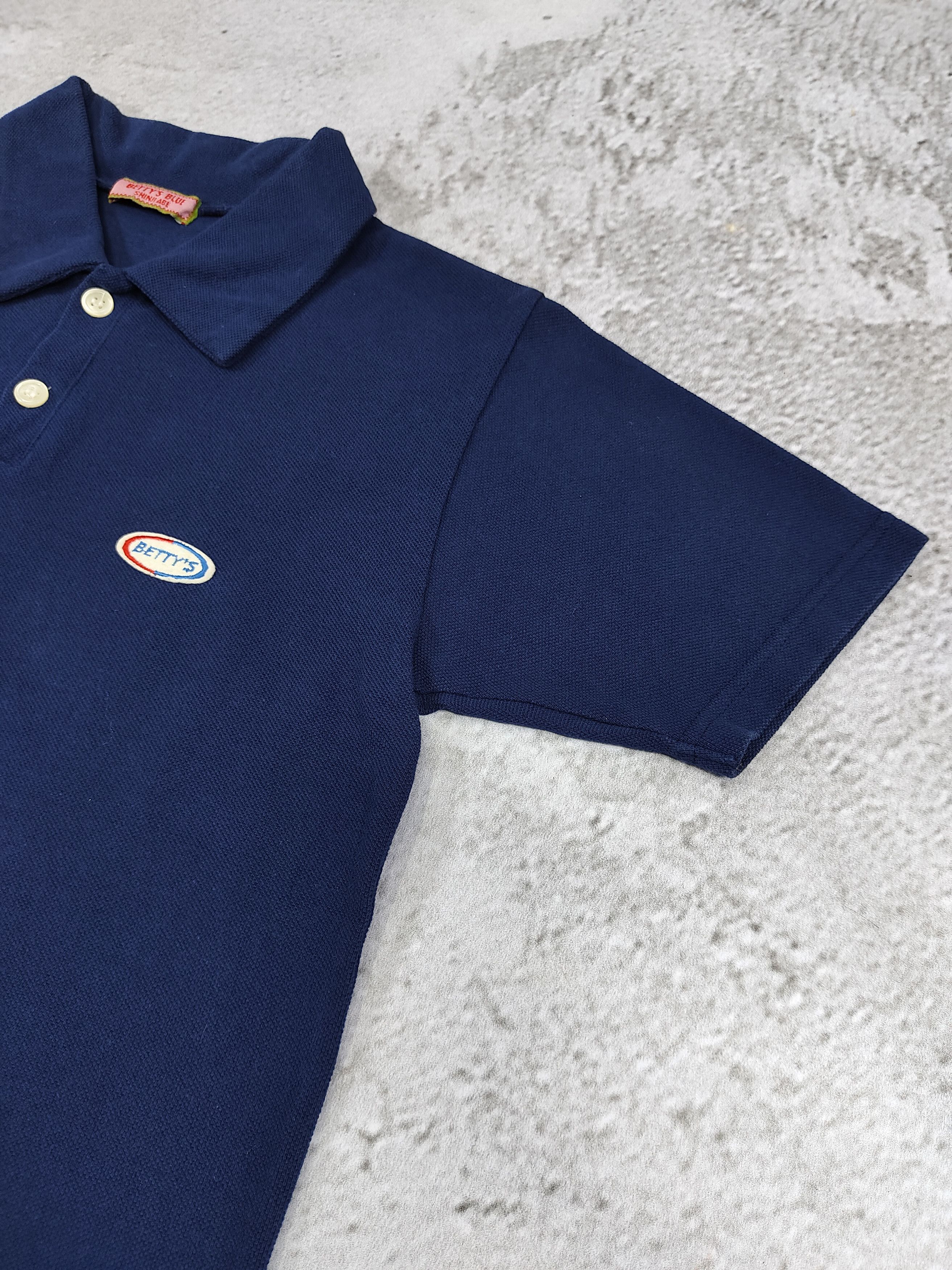 Japanese Brand 90s Betty’s Blue Shinji Abe🇯🇵 Logo Patch Retro Minimalist Size M / US 6-8 / IT 42-44 - 2 Thumbnail