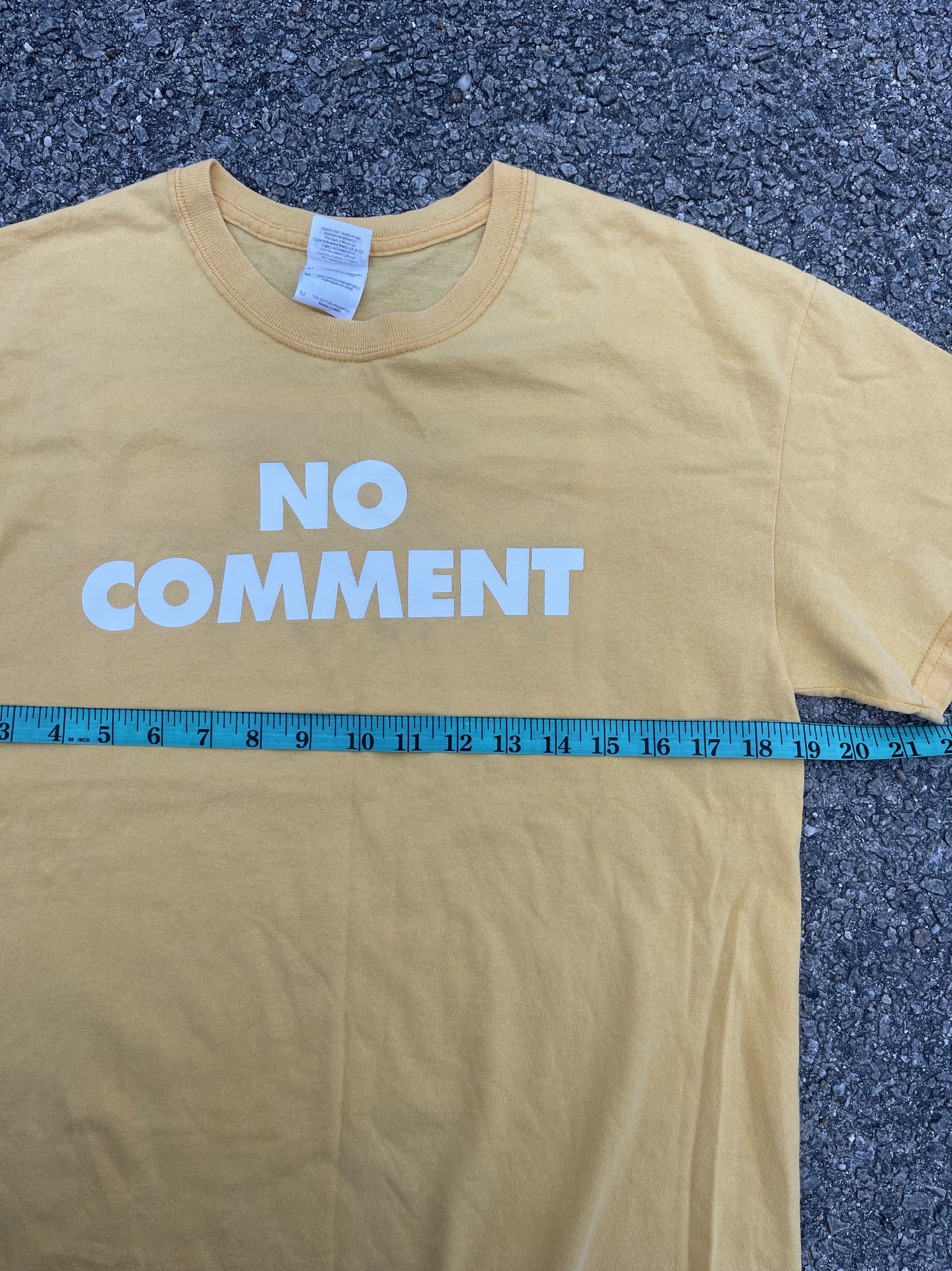Band Tees × Gildan × Vintage Vtg y2k No Comment Sub Pop Grunge Music Record OG Tshirt Size US M / EU 48-50 / 2 - 5 Thumbnail