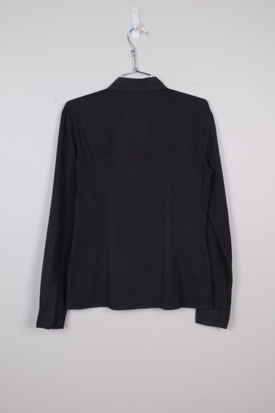 Dolce & Gabbana 00's Dolce & Gabbana Pleated Long Sleeve Button-Up Size ONE SIZE - 2 Thumbnail
